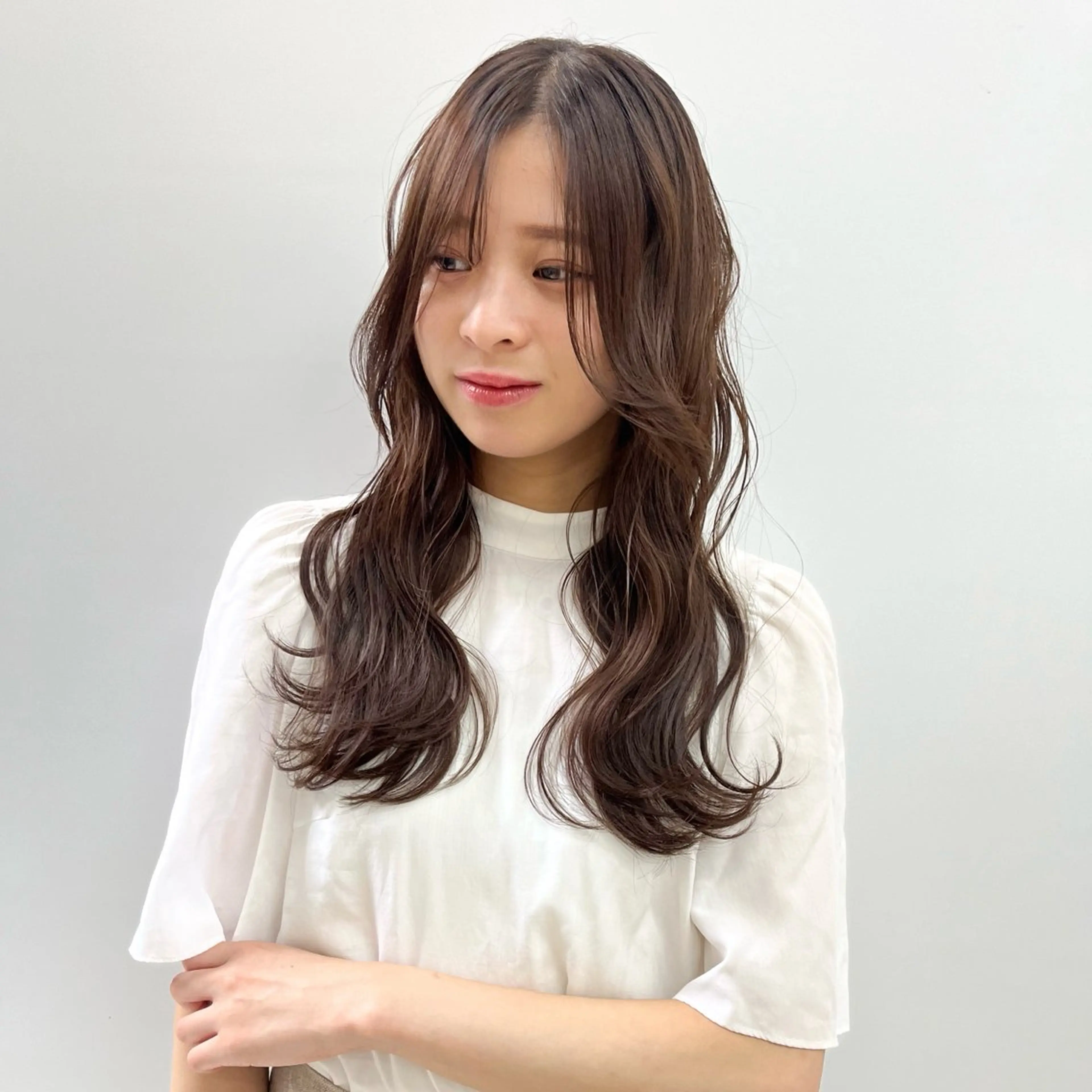 ロング アイブロウモデル 募集中🍒/北爪まゆのヘアスタイル