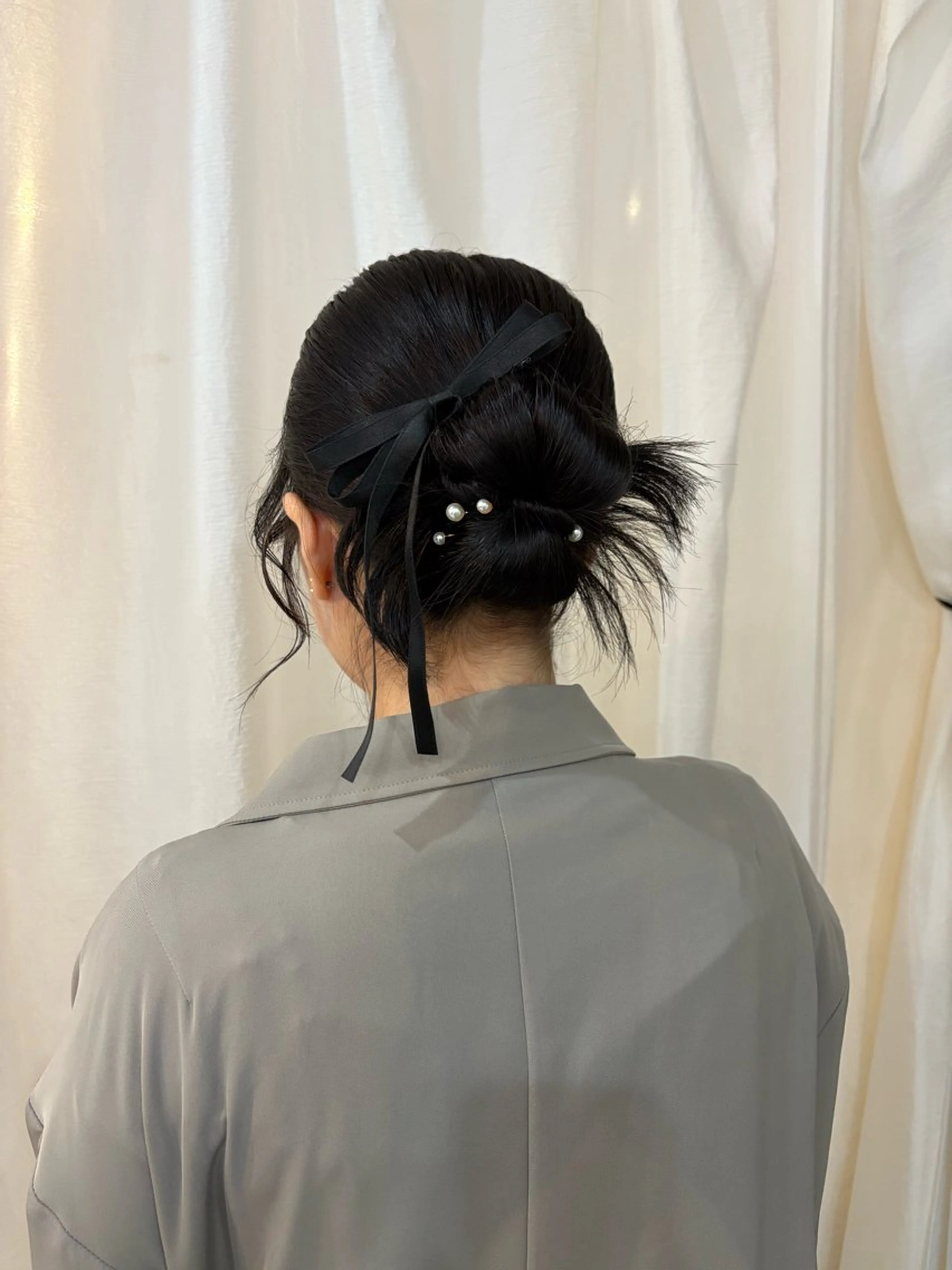 ヘアアレンジ 顔周りカット ピンク カラー🩰りりのヘアスタイル