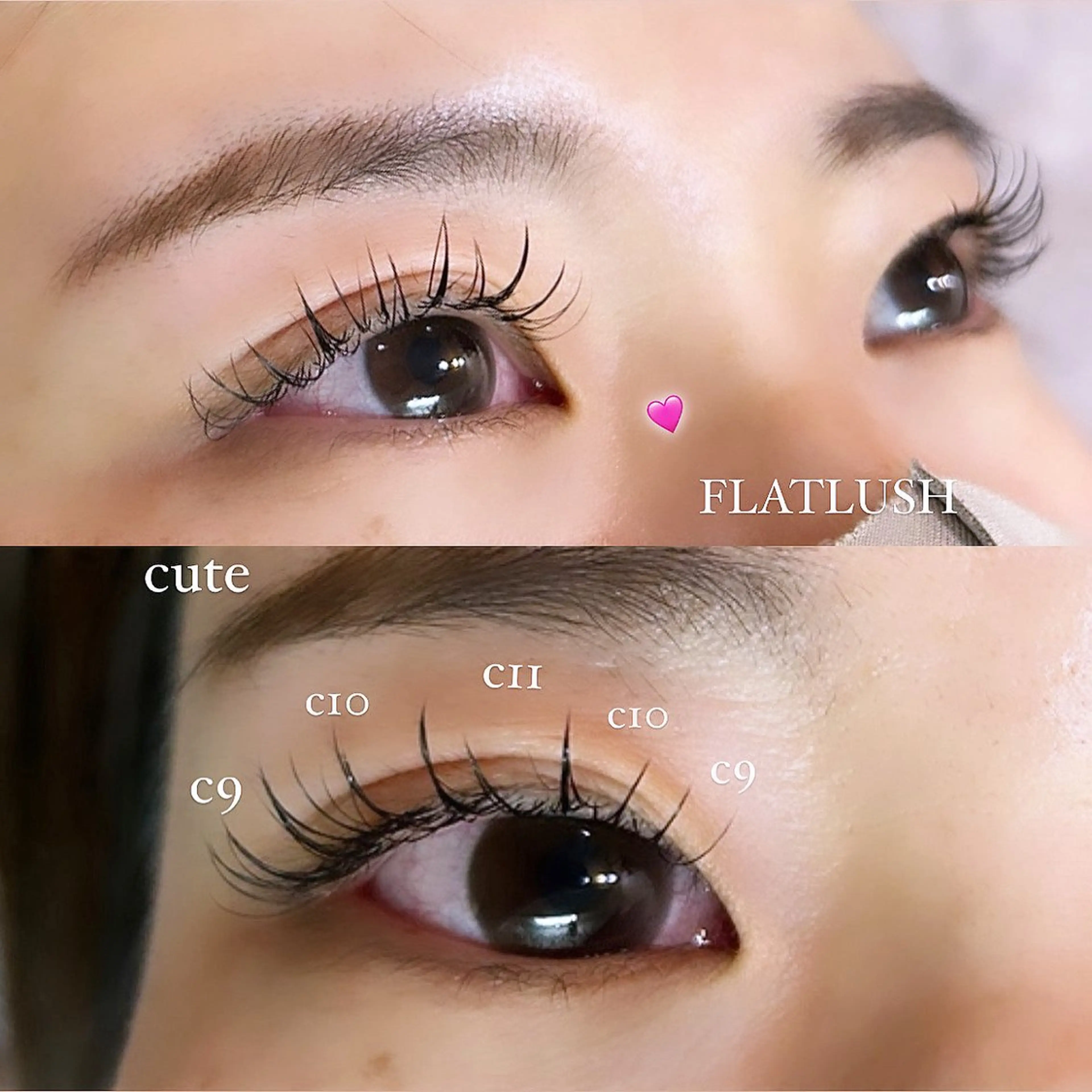 マツエク・マツパ EYELA Hinata🐰♡のマツエク・マツパデザイン