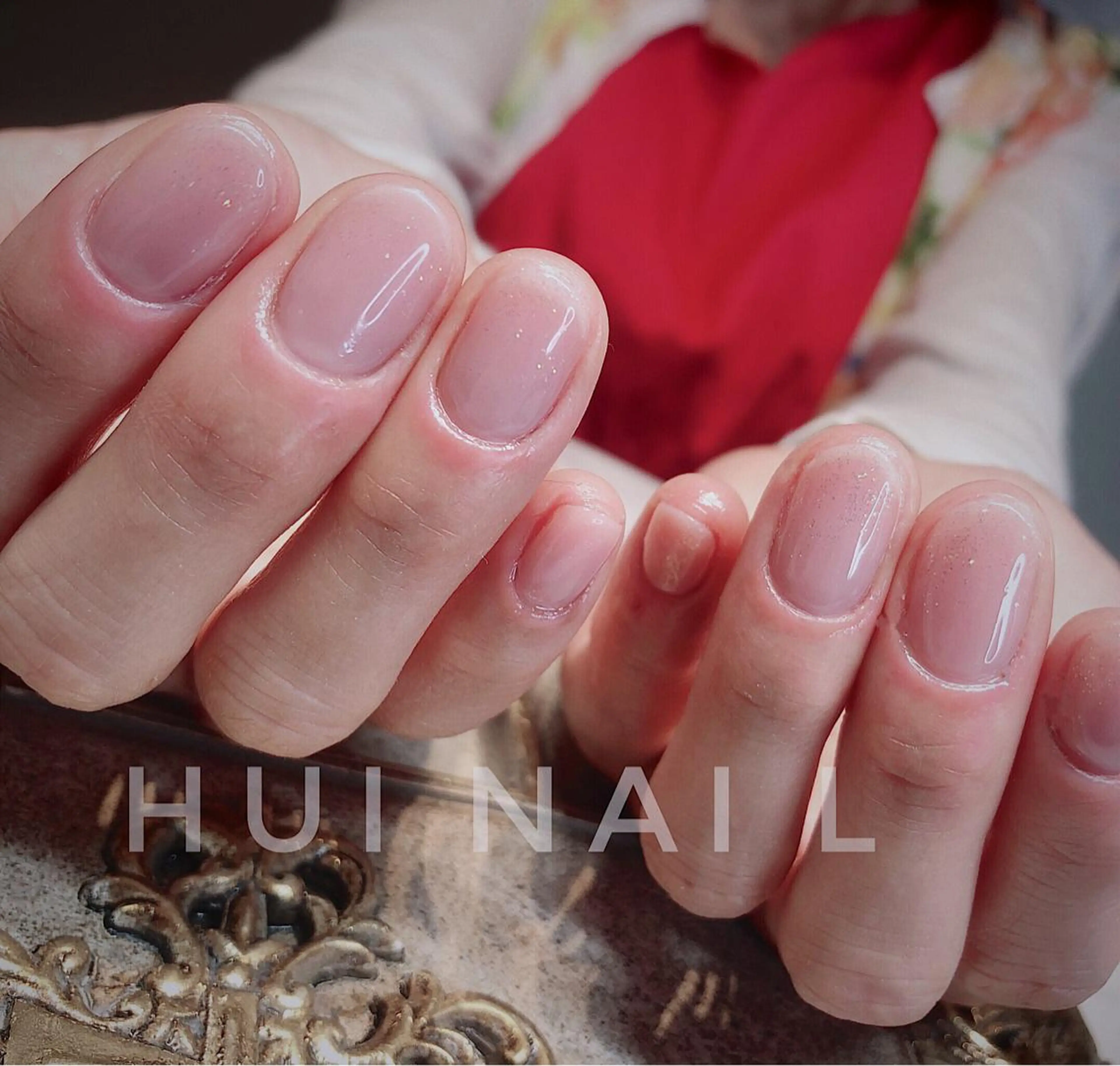 ショート めぐみのネイルサロン スタッフ練習のネイルデザイン