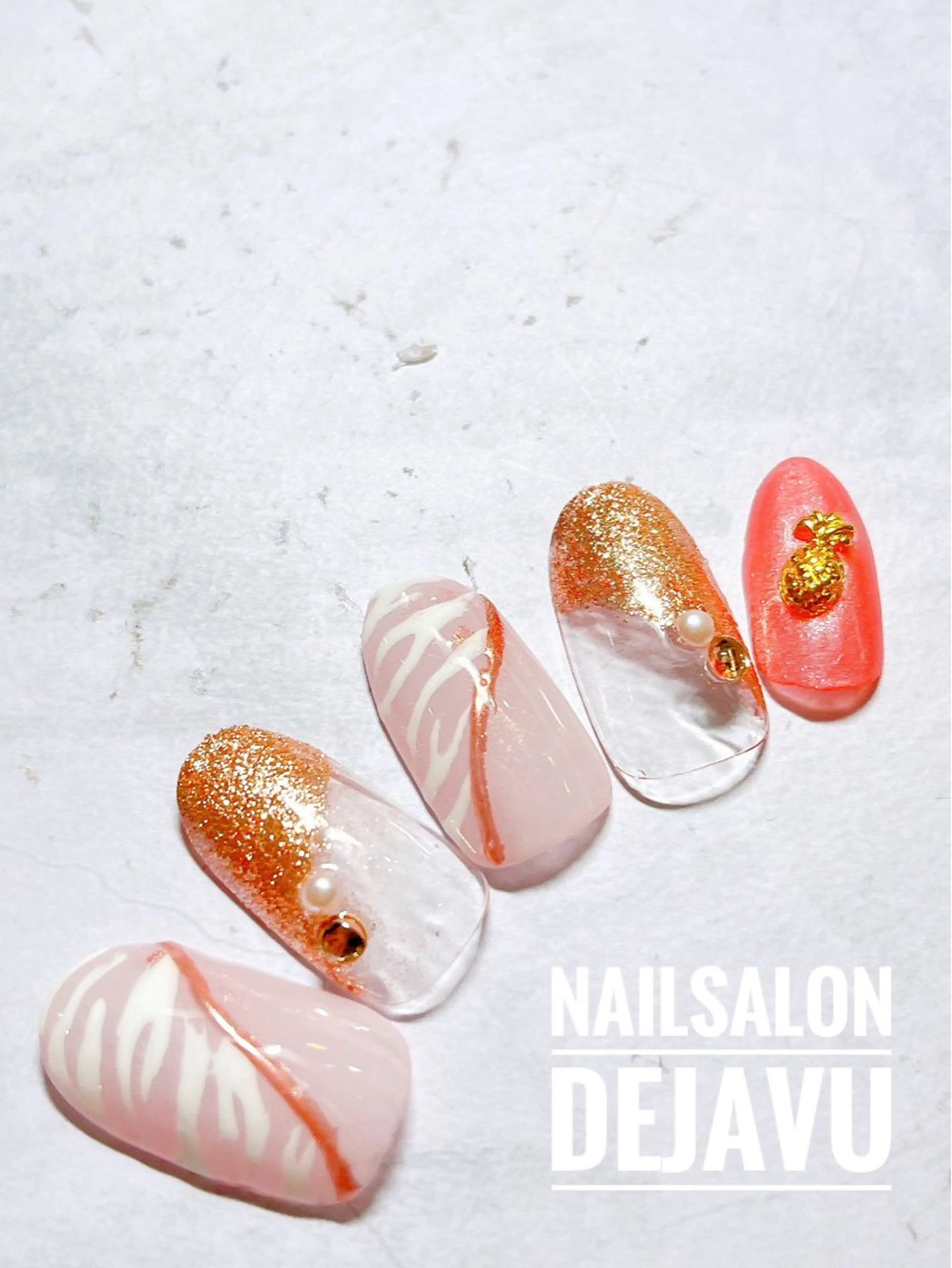 ネイル ハンドネイル Nail salon Dejavu 🌿のネイルデザイン