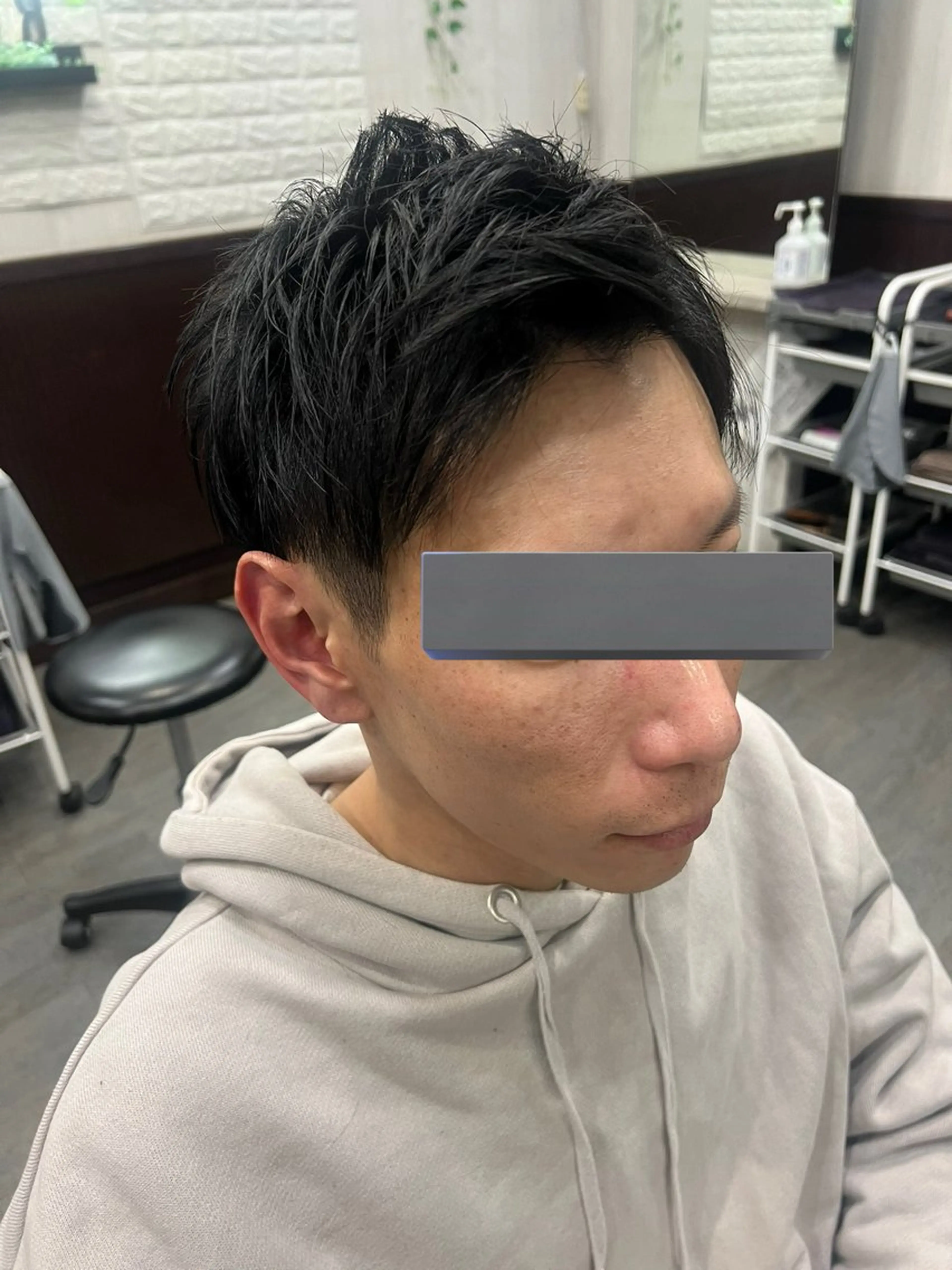 メンズ ウチムラ シンイチのヘアスタイル