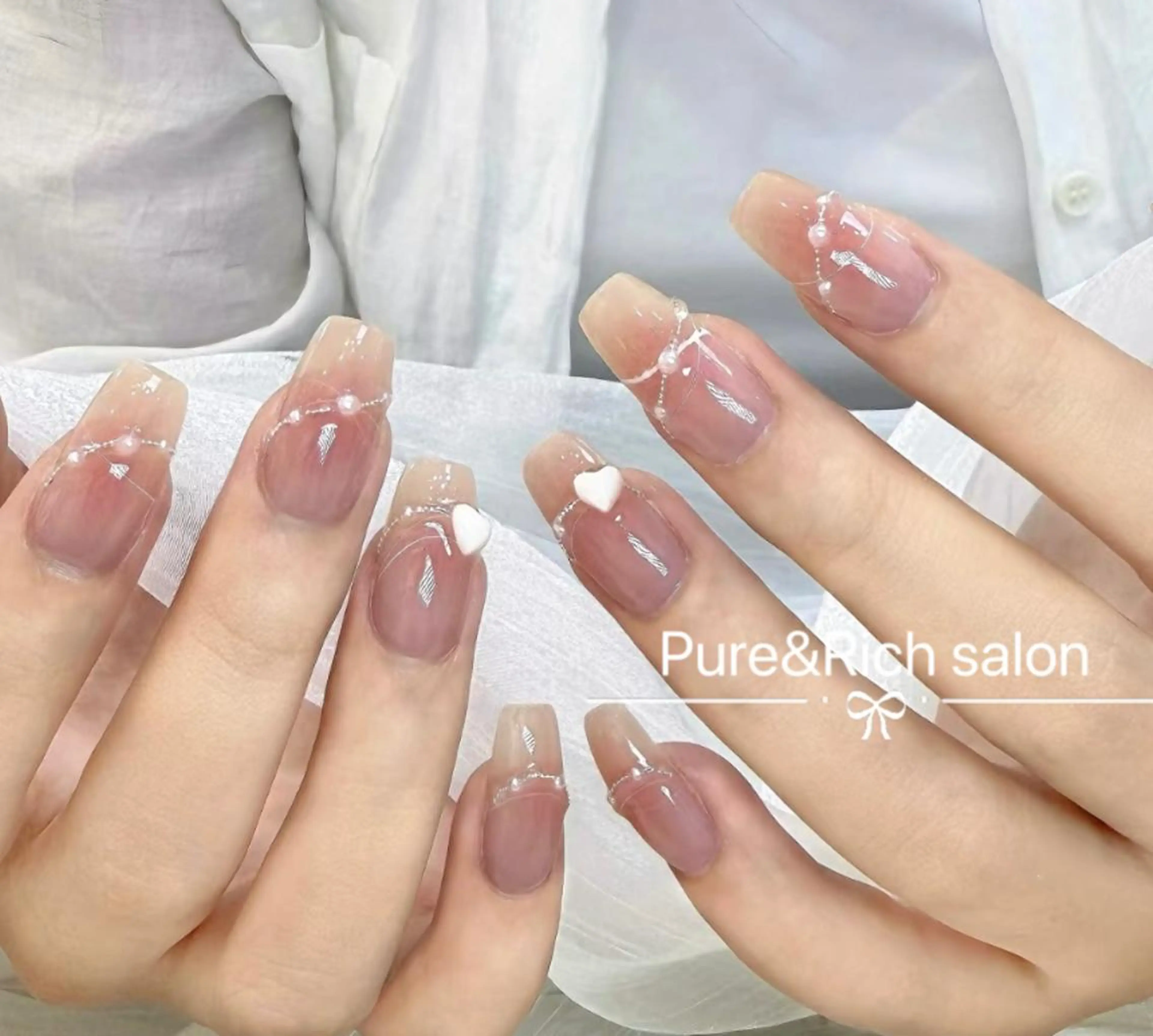 ネイル ハンドネイル Pure&Rich Nailのネイルデザイン