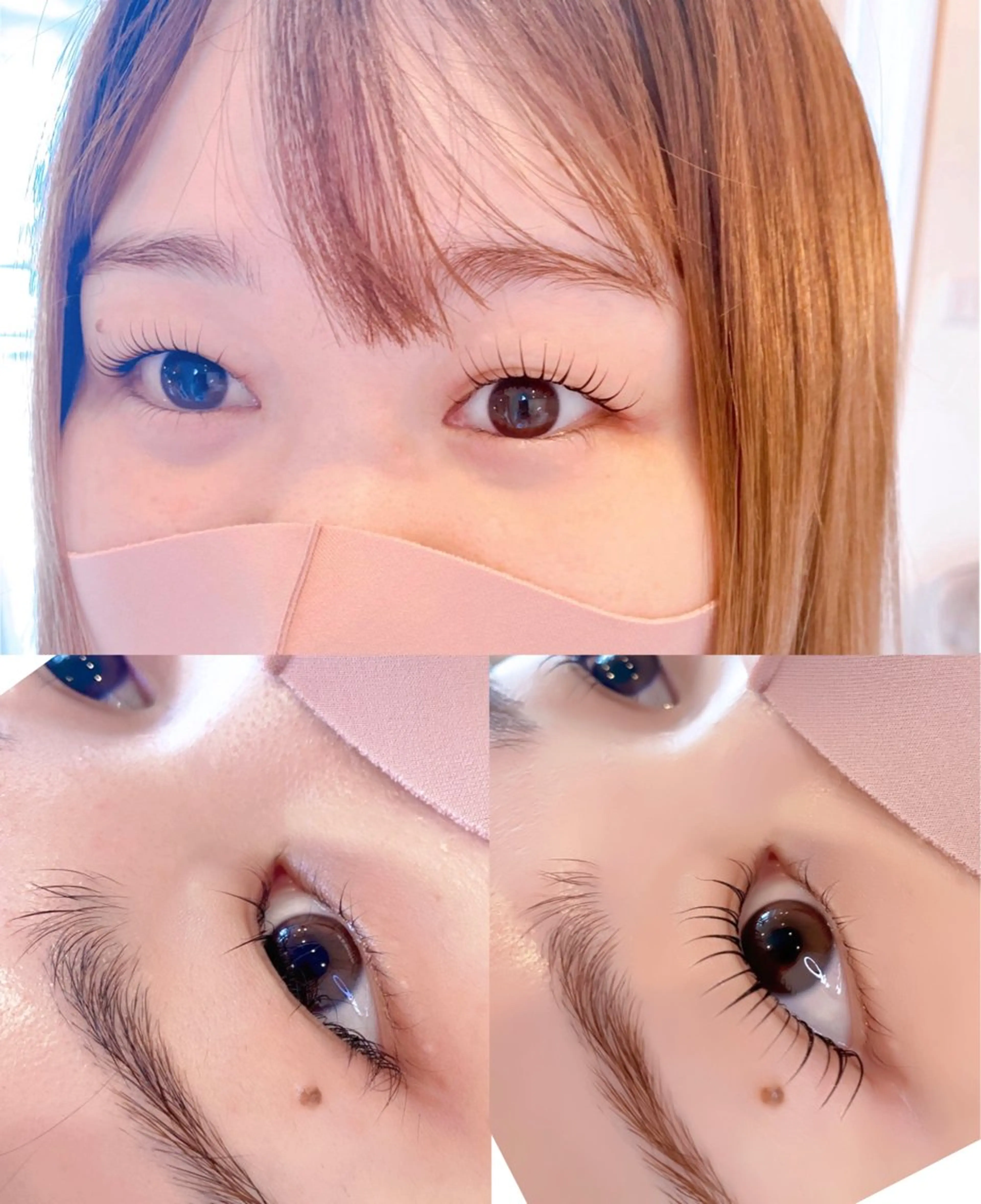 メンズ マツエク・マツパ メンズパーマ パリジェンヌラッシュリフト 一重×まつ毛パーマ マツパ 3+ MIYUKIのマツエク・マツパデザイン