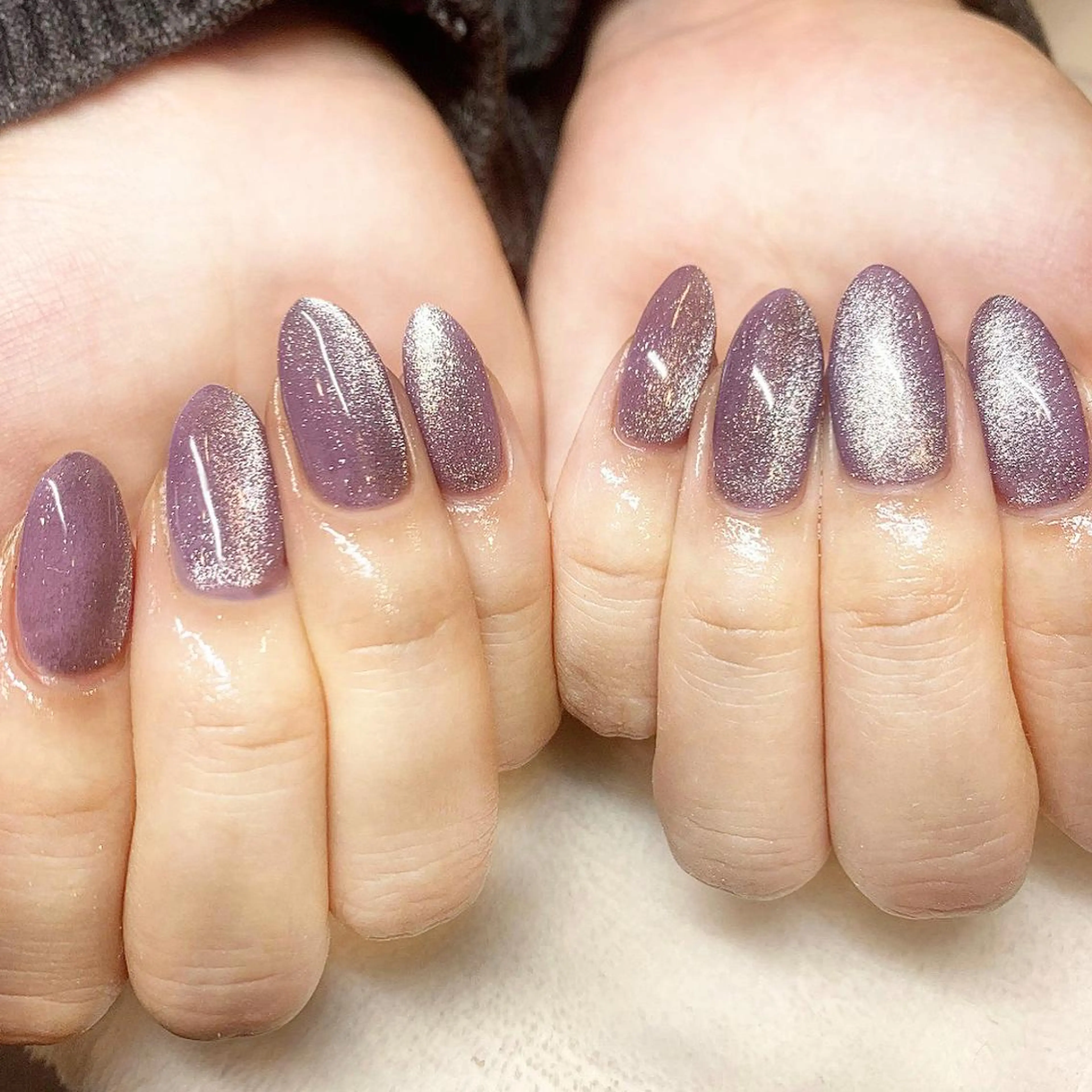 【ご新規様オフ無料】ワンカラー マグネットネイル✨の写真