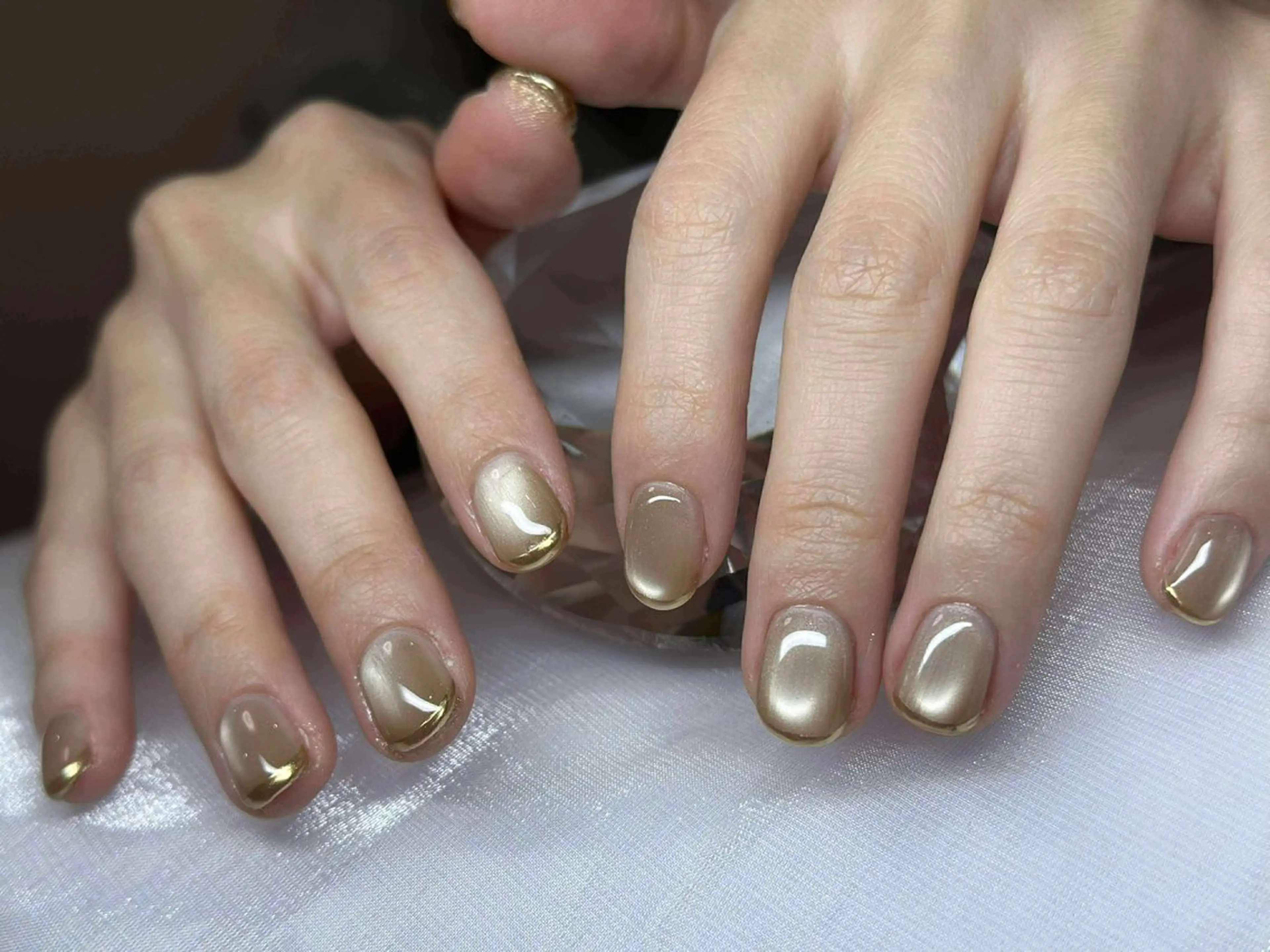 ネイル マグネットネイル Lya Nail Salonのネイルデザイン