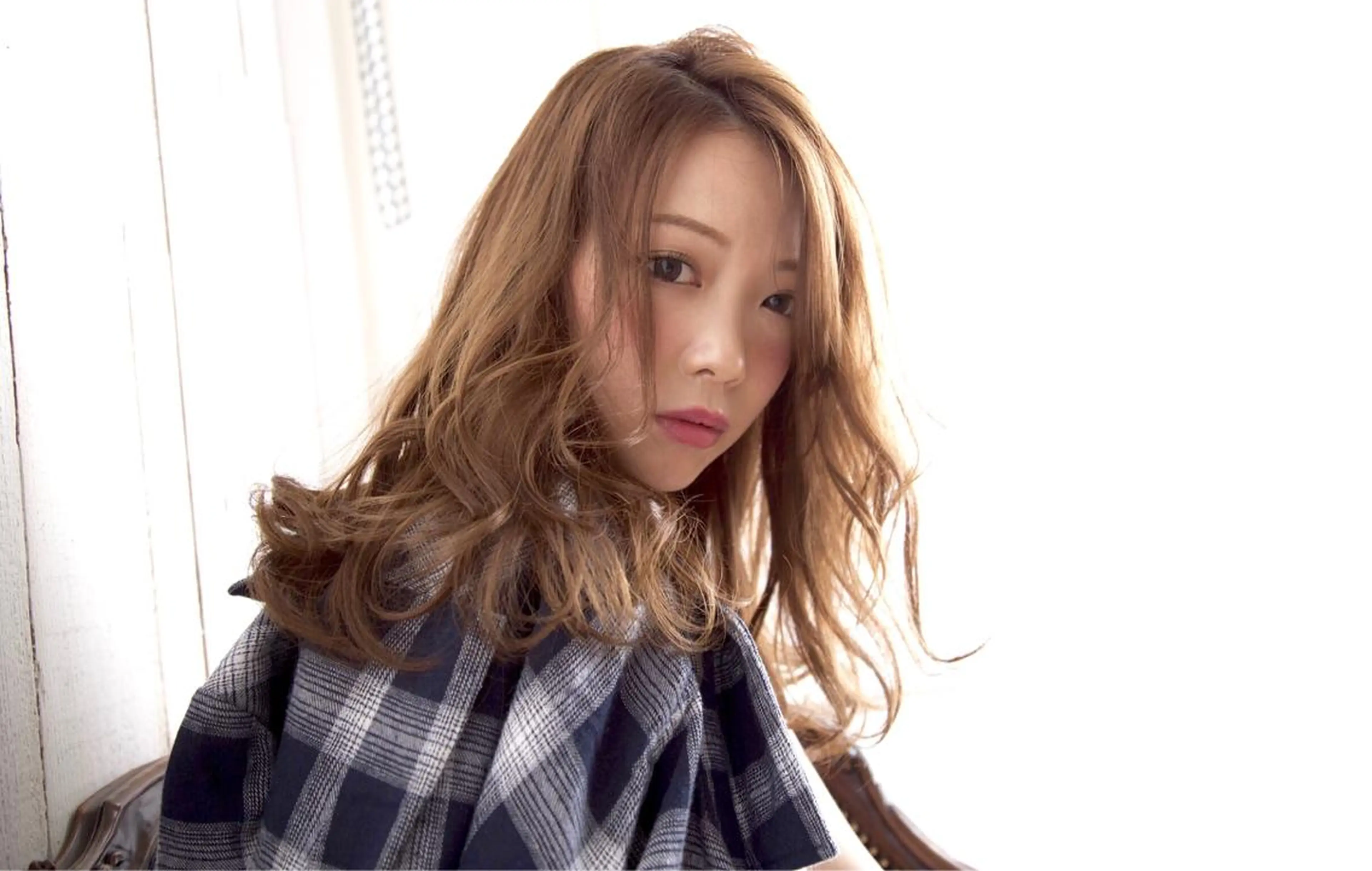 セミロング レイヤーカット カット ヘアカラー トリートメント 小澤大輔 YOLO hairのヘアスタイル