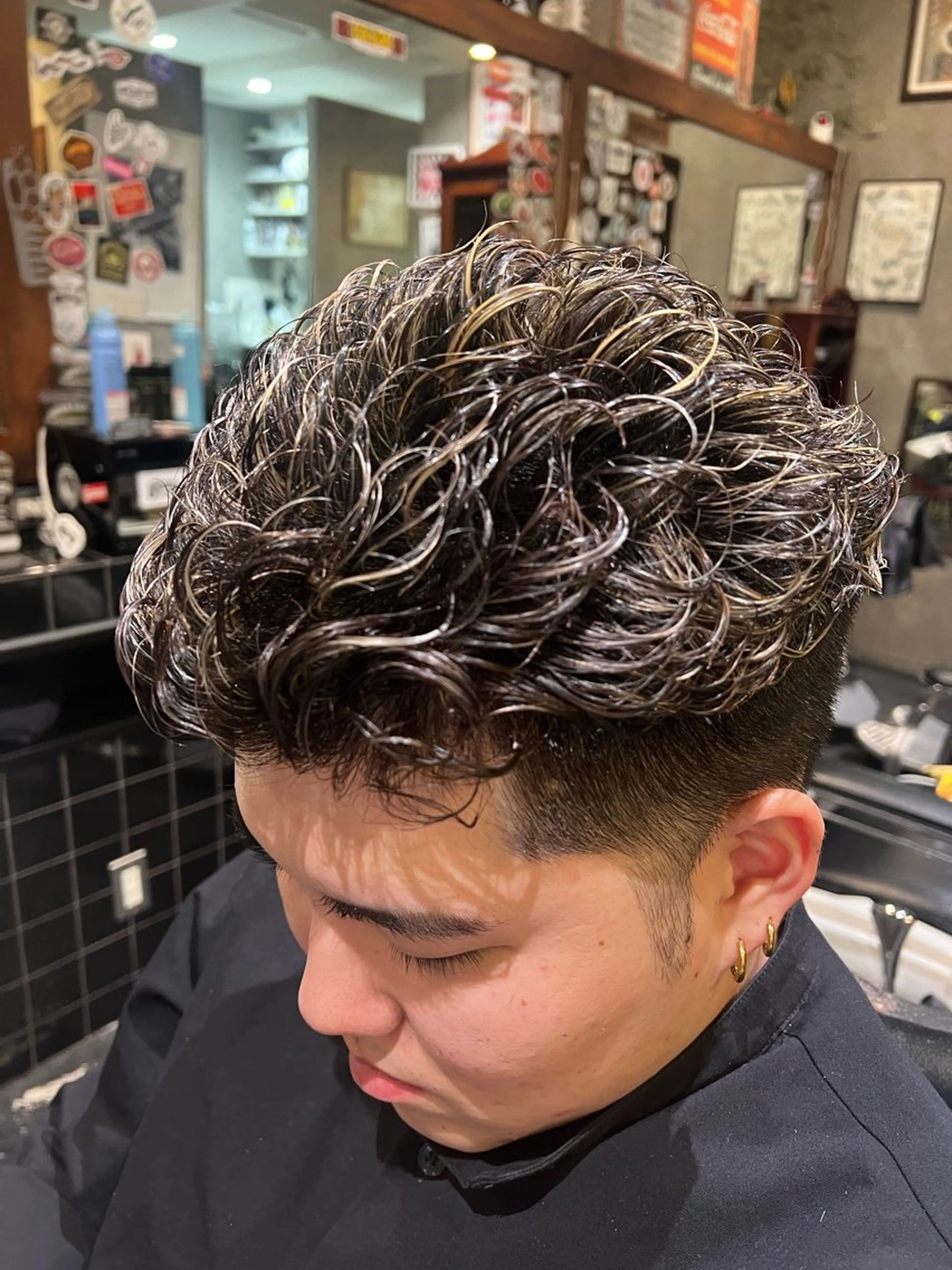 カラー 中居 優弥のヘアスタイル