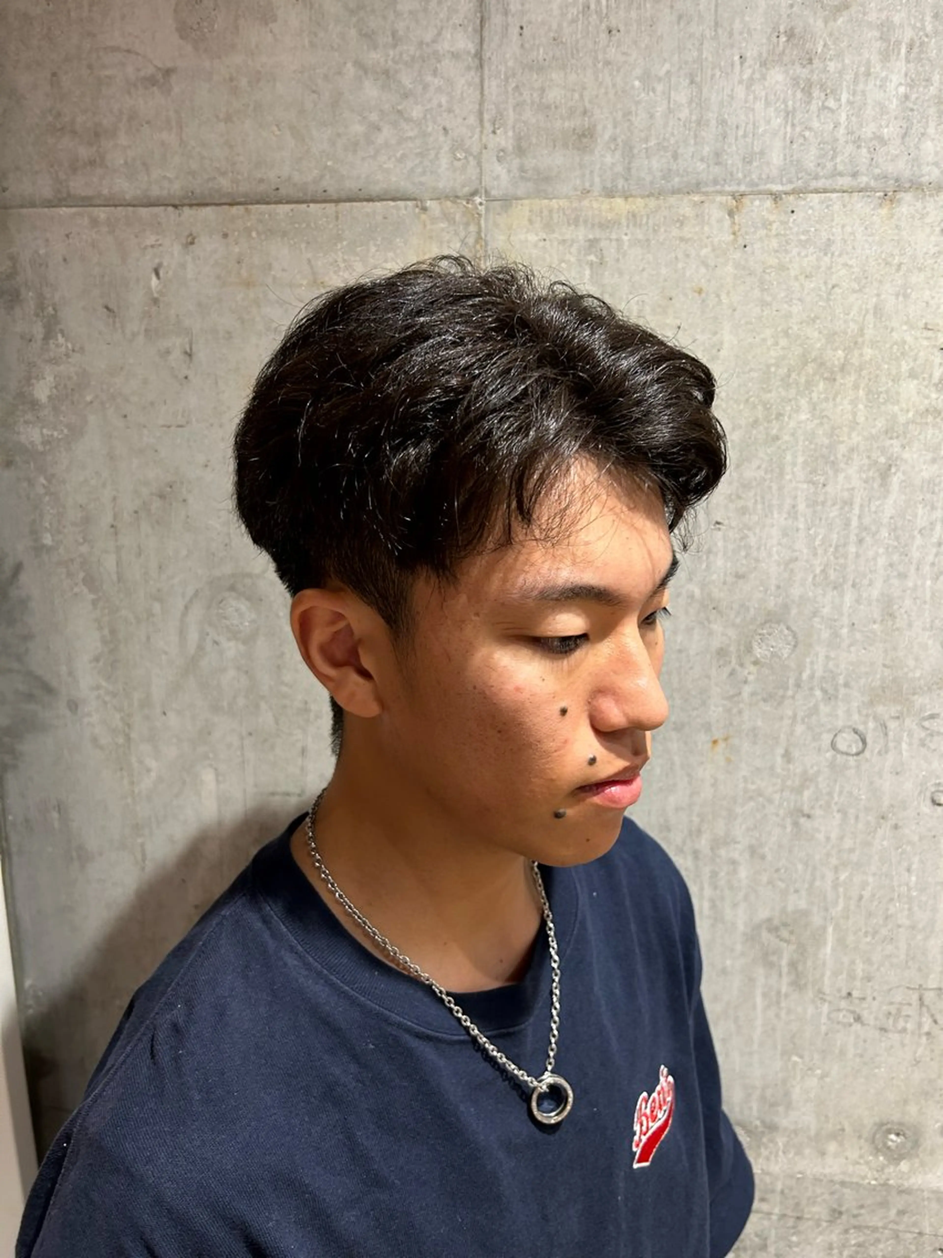 カラー メンズ カット 🌊インナーカラー 🐬櫻井海星のヘアスタイル