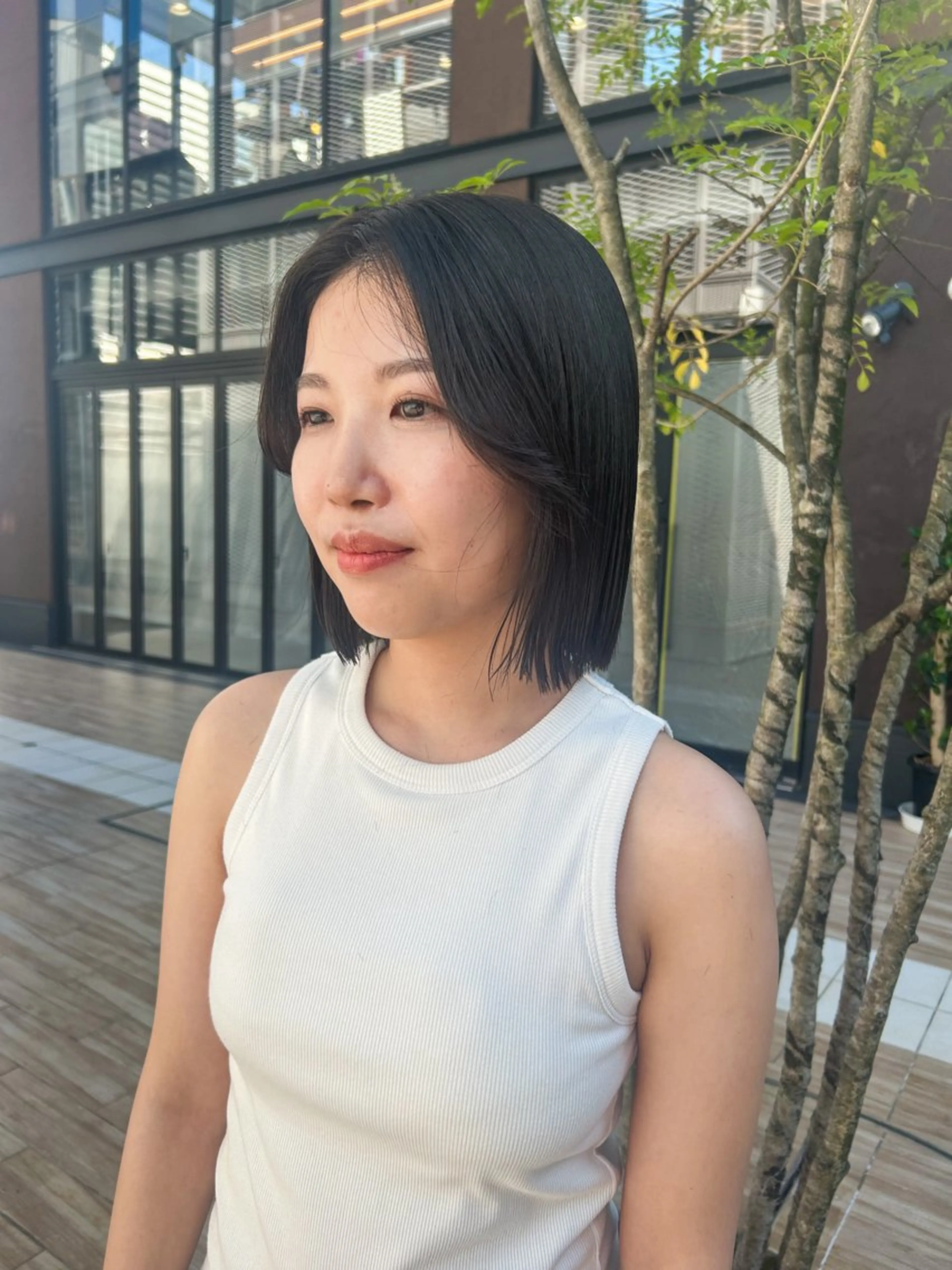 ショート カラー ヘアアレンジ カット ヘアカラー トリートメント yuka .のヘアスタイル