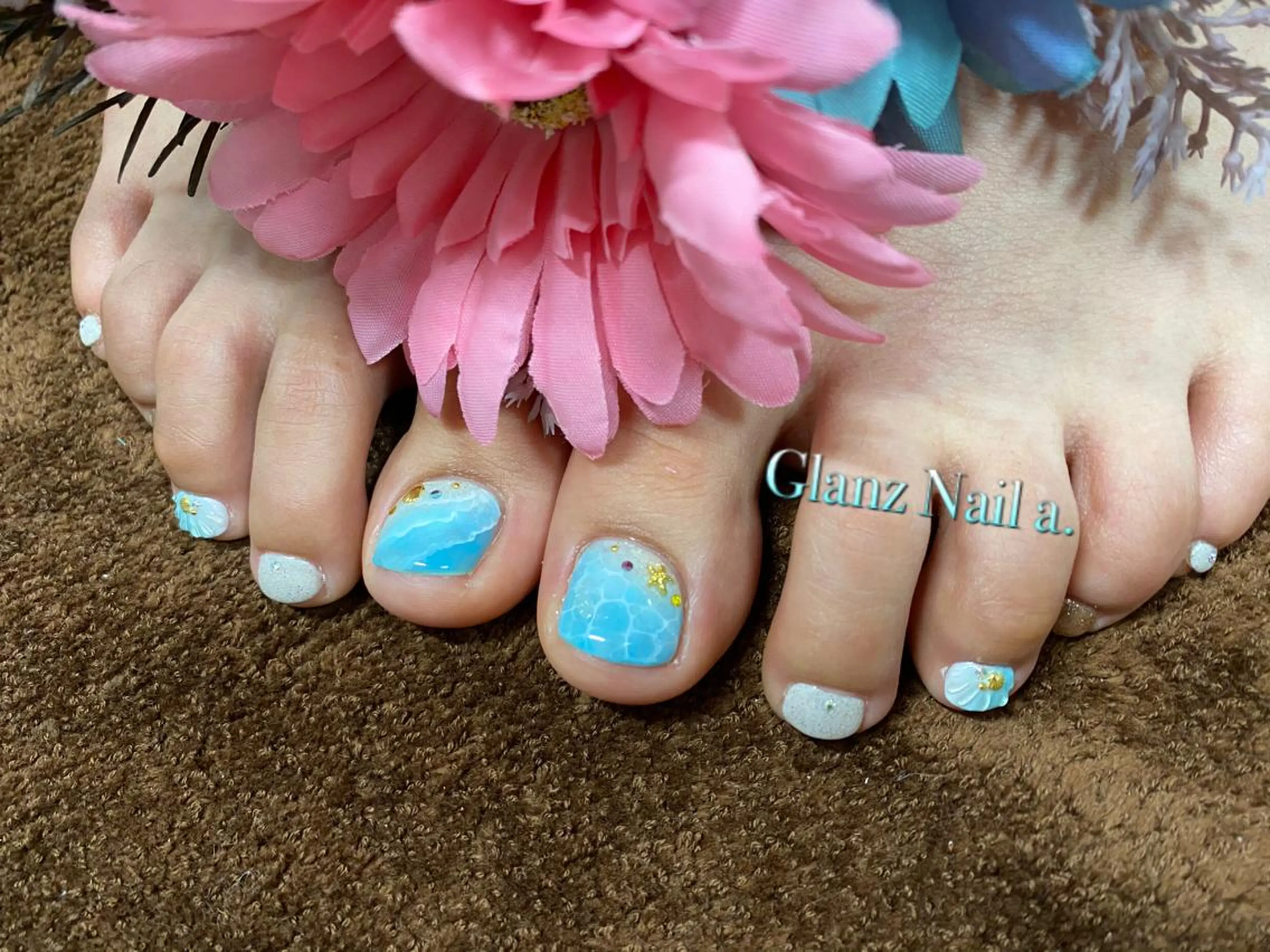 ネイル 夏ネイル Glanz  Nail aのネイルデザイン