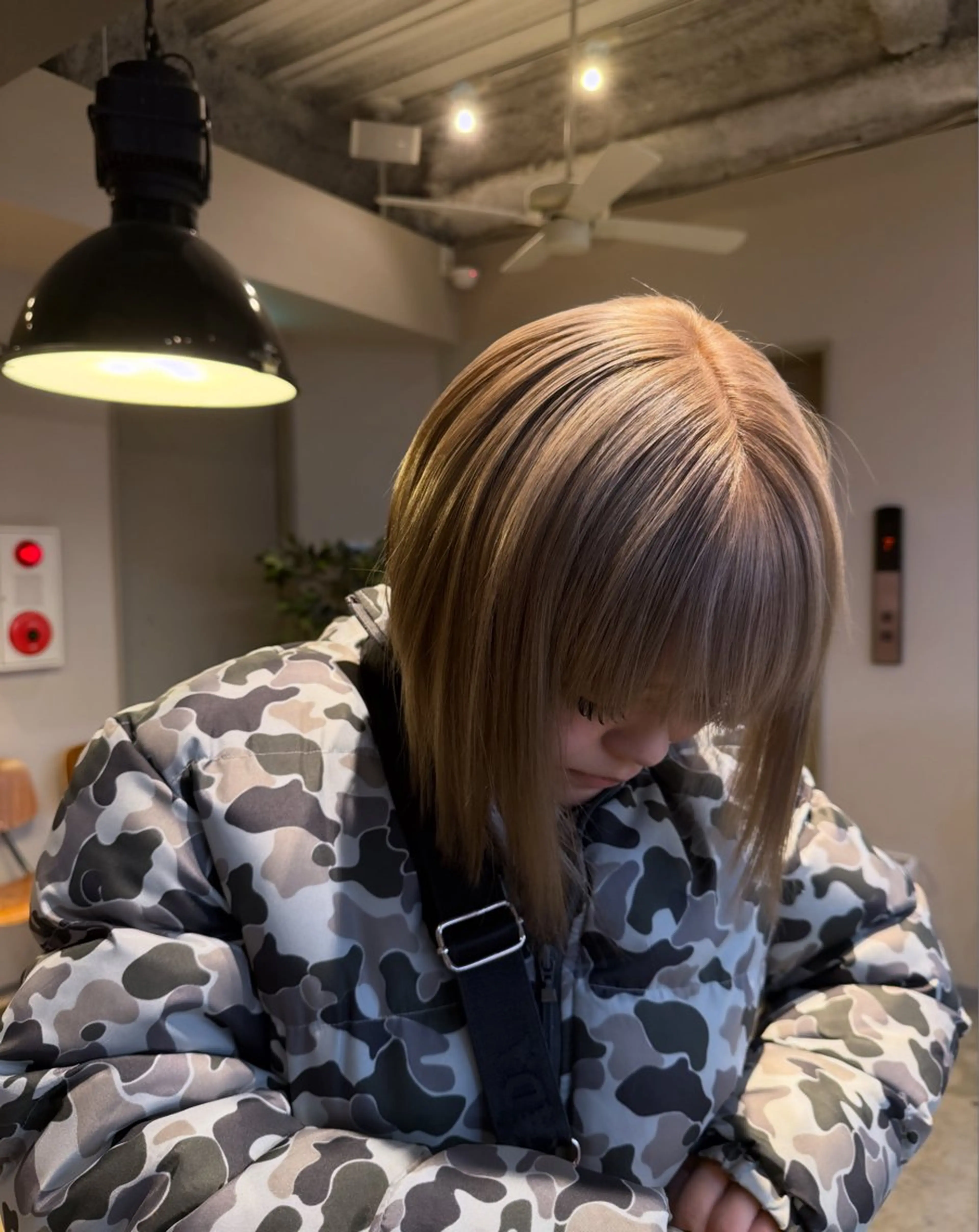 ミディアム カラー カラー特化/ブリーチ 梅田中崎町/あかりのヘアスタイル