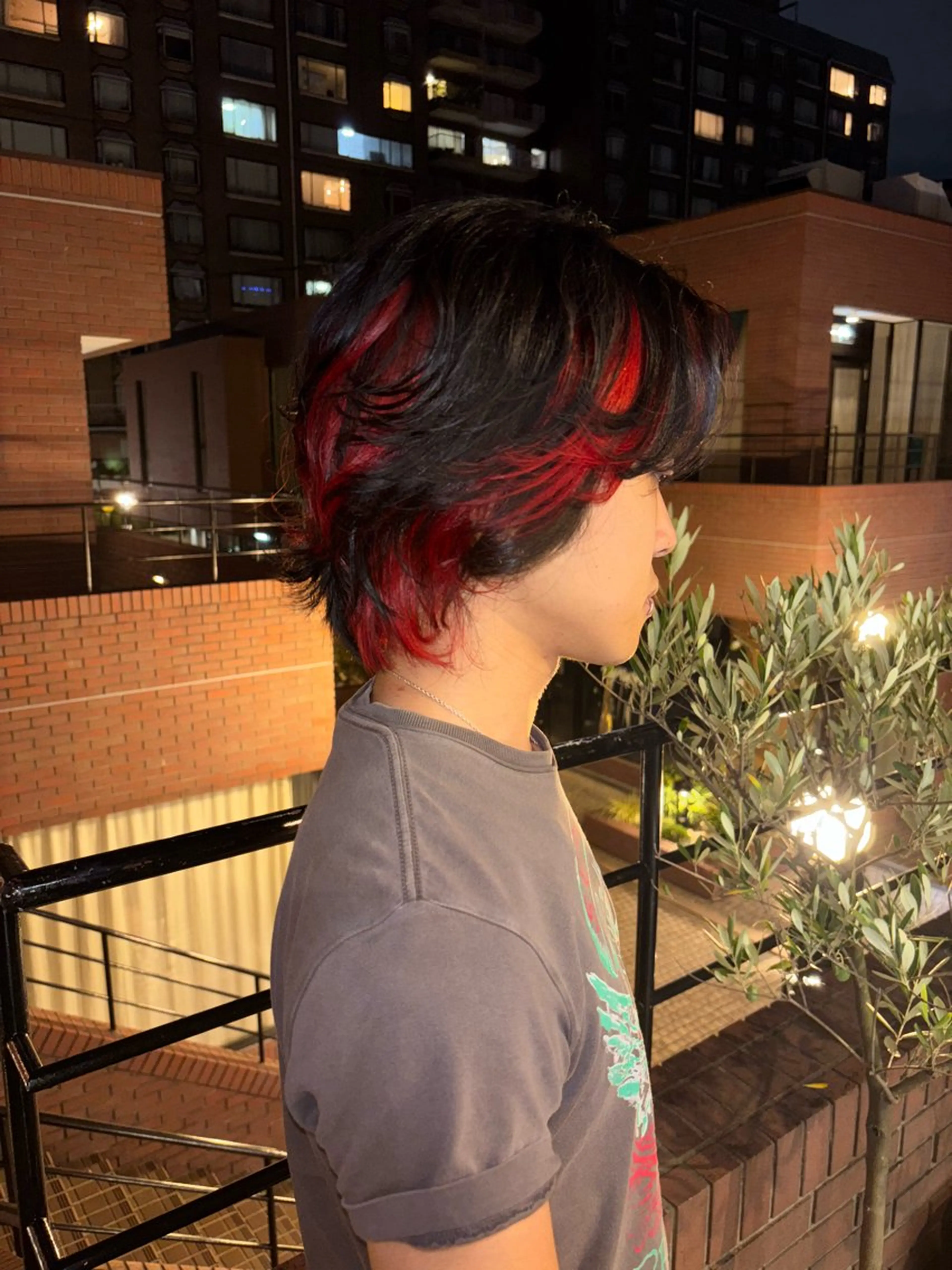 メンズ ハイトーン/ ハイライト真柚🍨のヘアスタイル