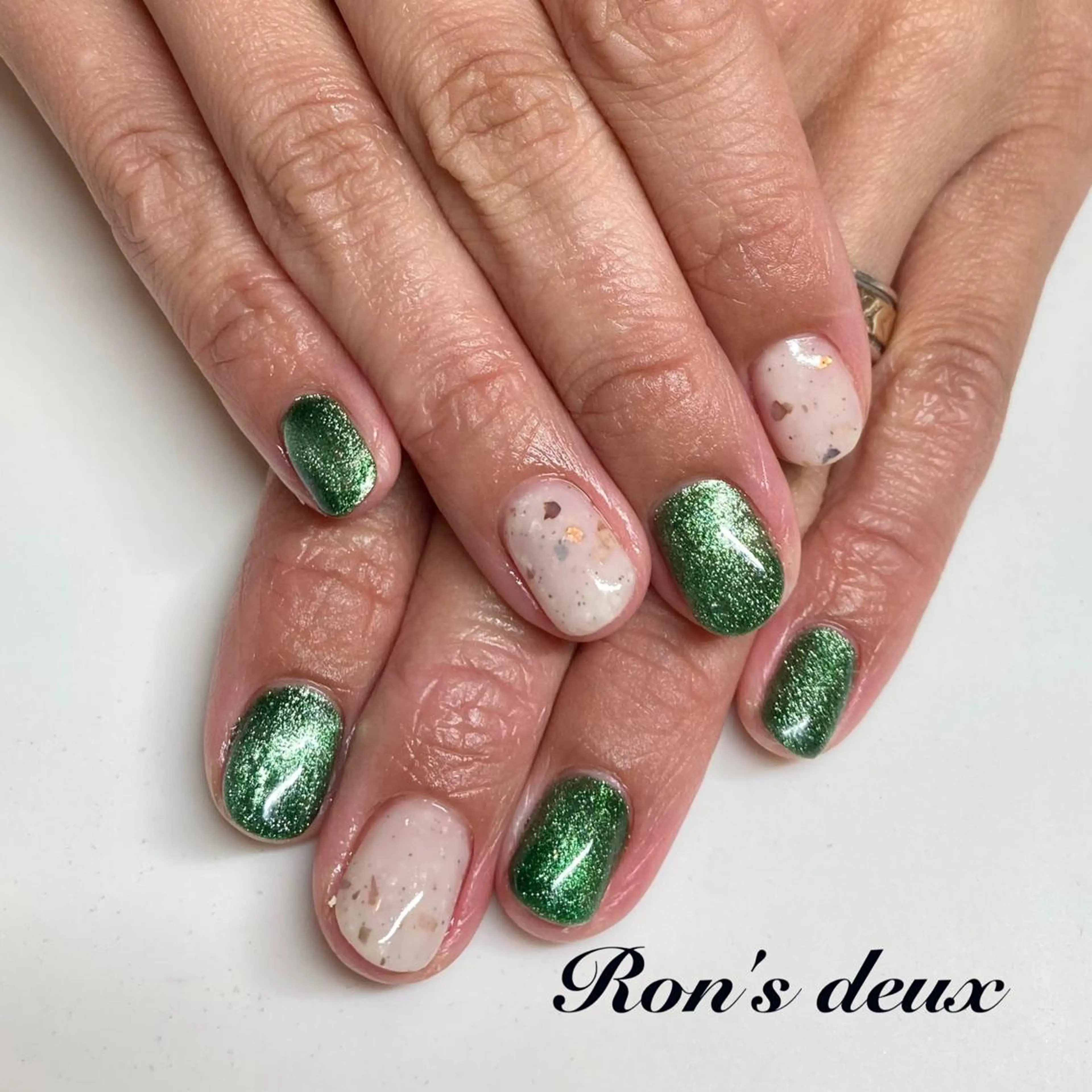 ネイル マグネットネイル Ron's nail 仙田のネイルデザイン