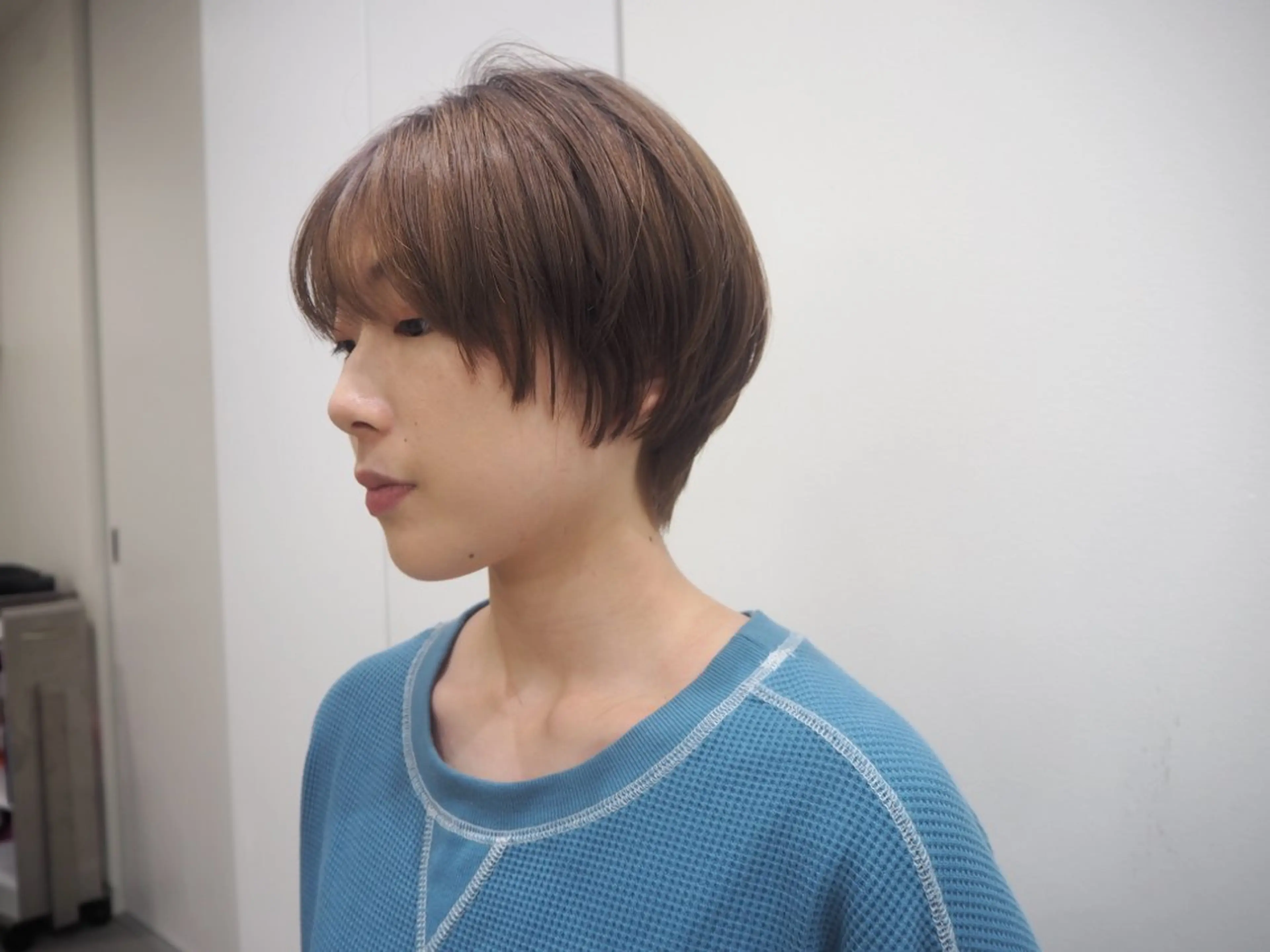 ショート 💛🤍U too e’s 鎌倉🧸のヘアスタイル