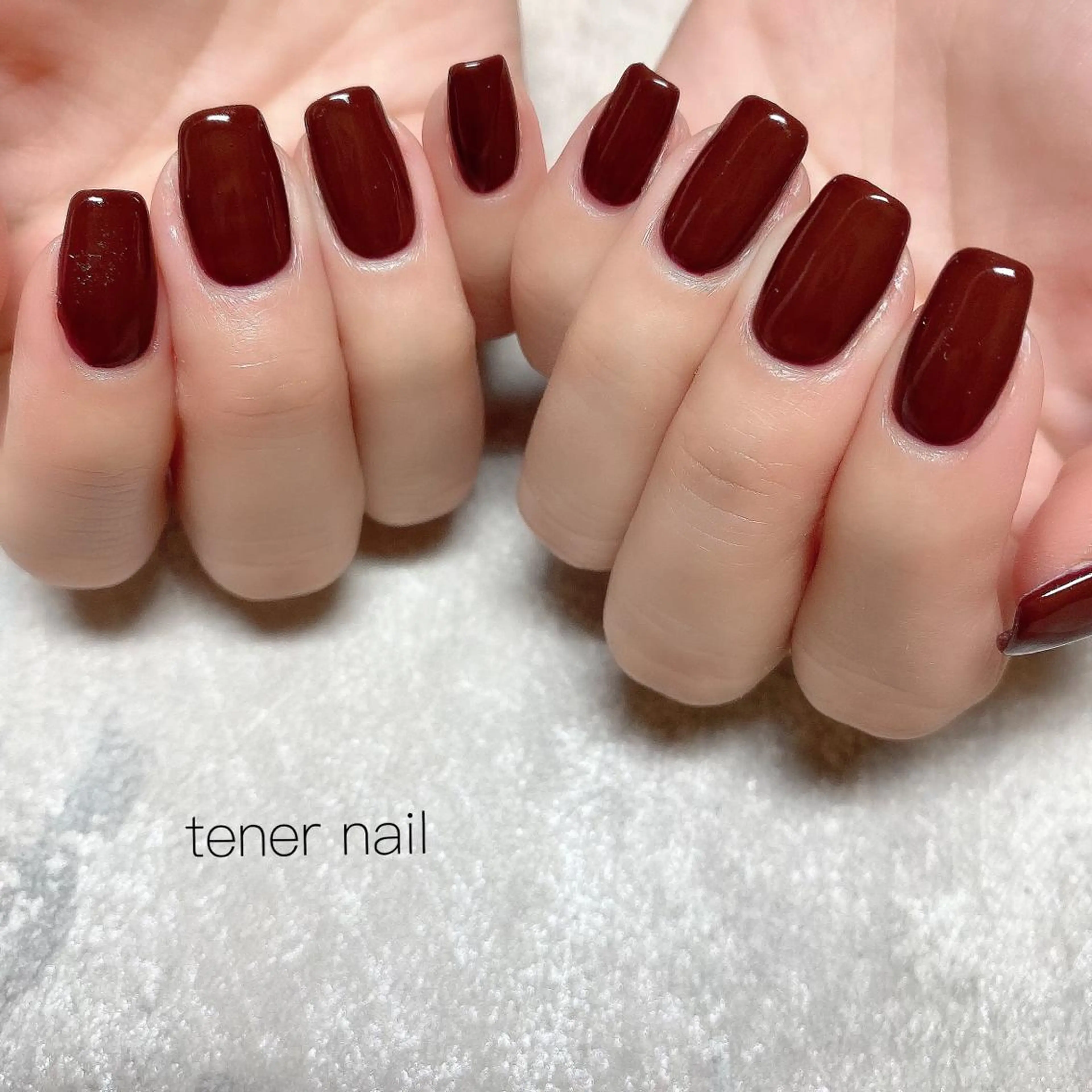 ネイル ワンカラーネイル テネルネイル tener nailのネイルデザイン
