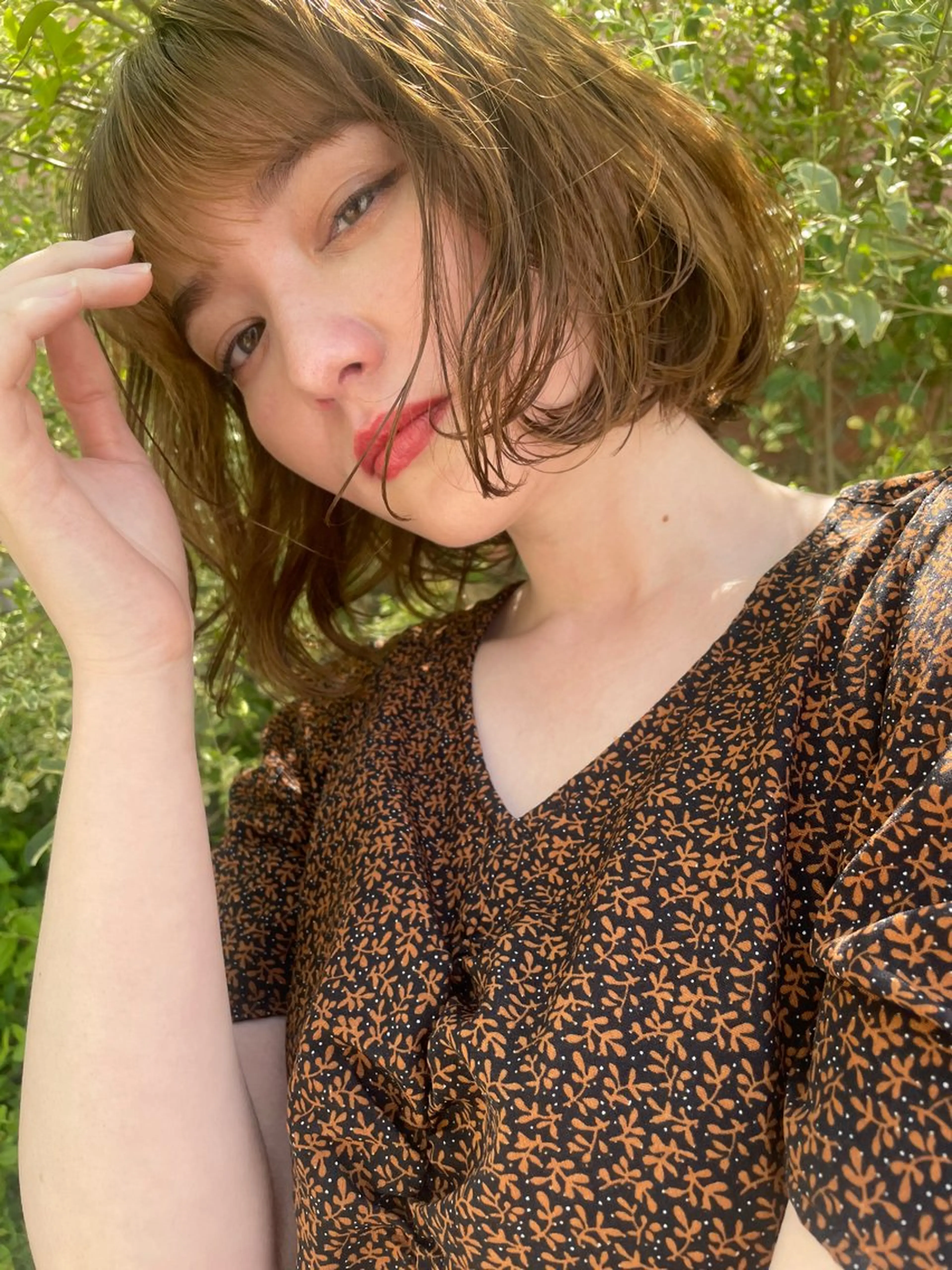 カラー ゆうこ 🩷🩶のヘアスタイル