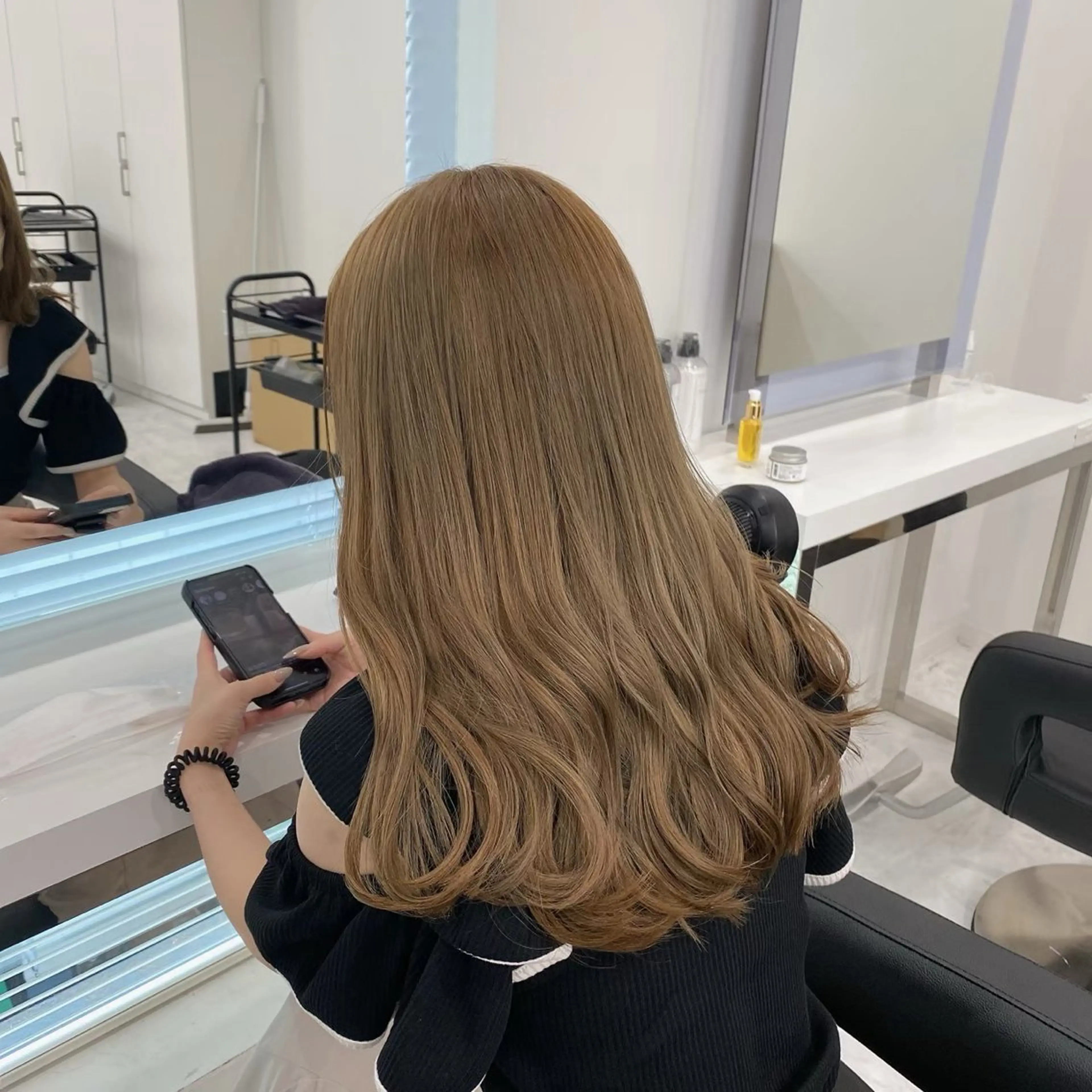 セミロング カラー 🌿透明感赤み消し Keishin🌿のヘアスタイル