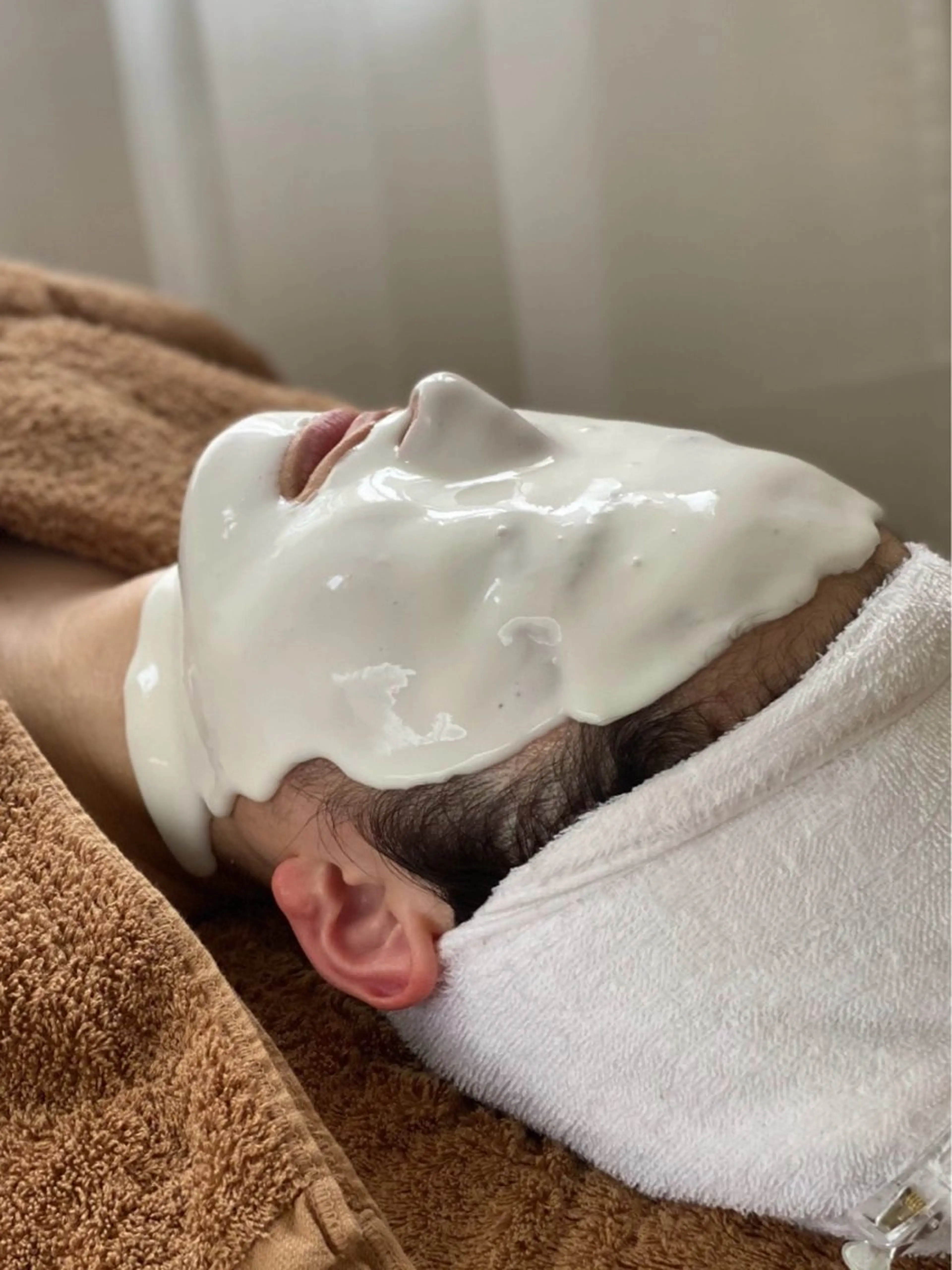 美白 日焼けダメージ復活ケア🤍アドバンスコース【イルネージュ使用】 50分+もっちり白玉パック 20分の写真