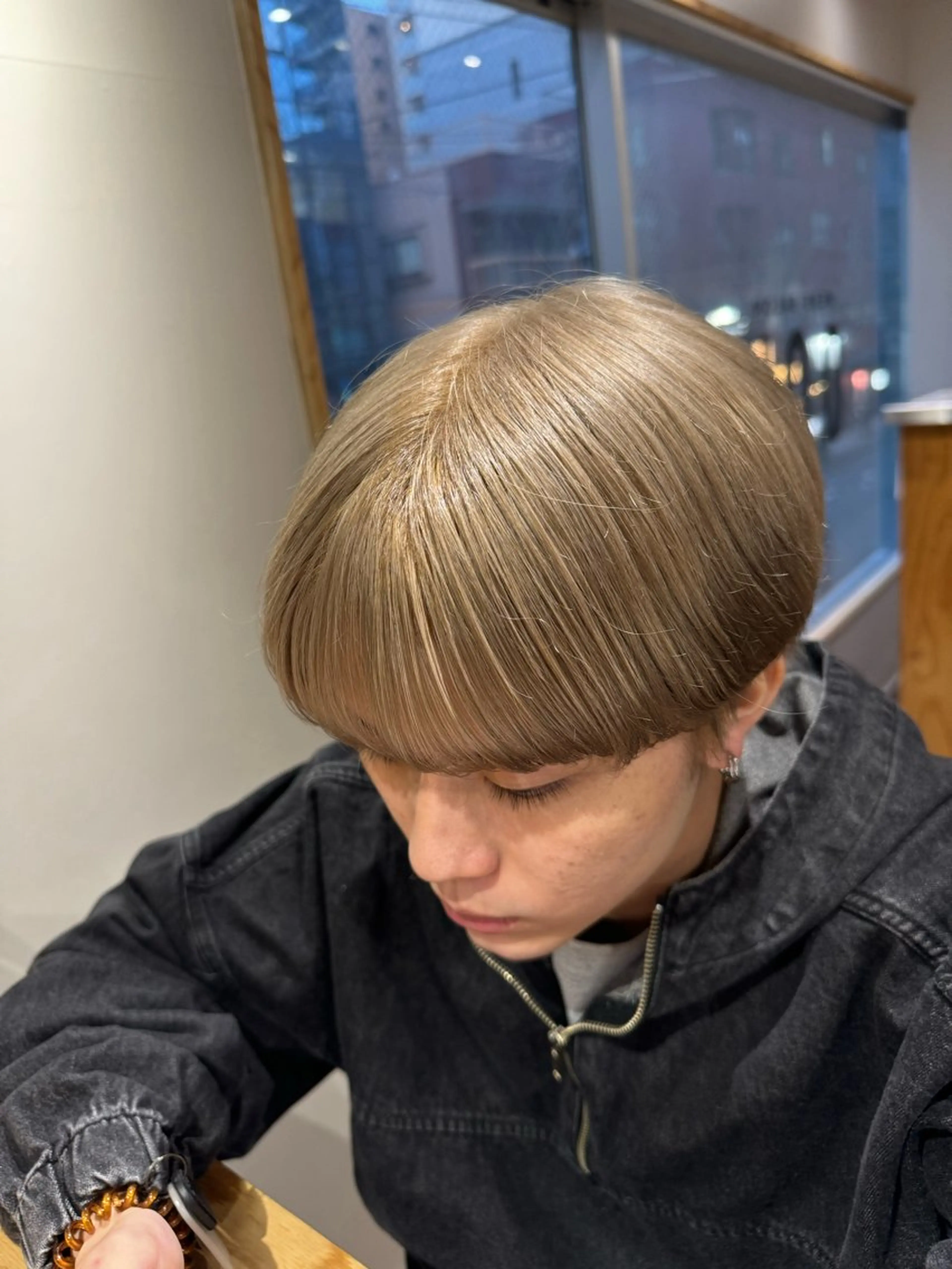 カラー メンズ 雪音/美髪縮毛矯正 /ニュアンスパーマのヘアスタイル