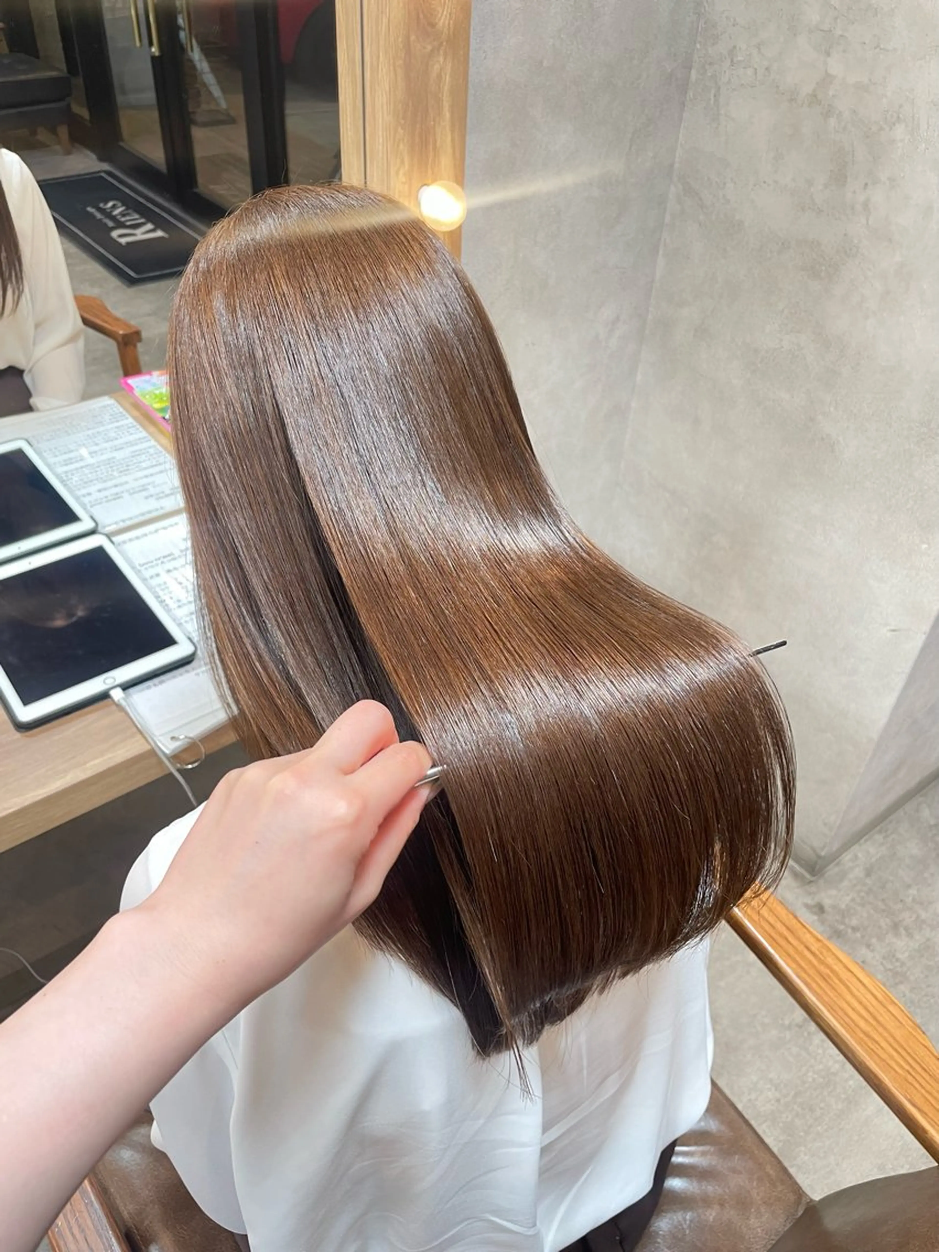セミロング カット ヘアカラー トリートメント 🔖RIENS /renaのヘアスタイル