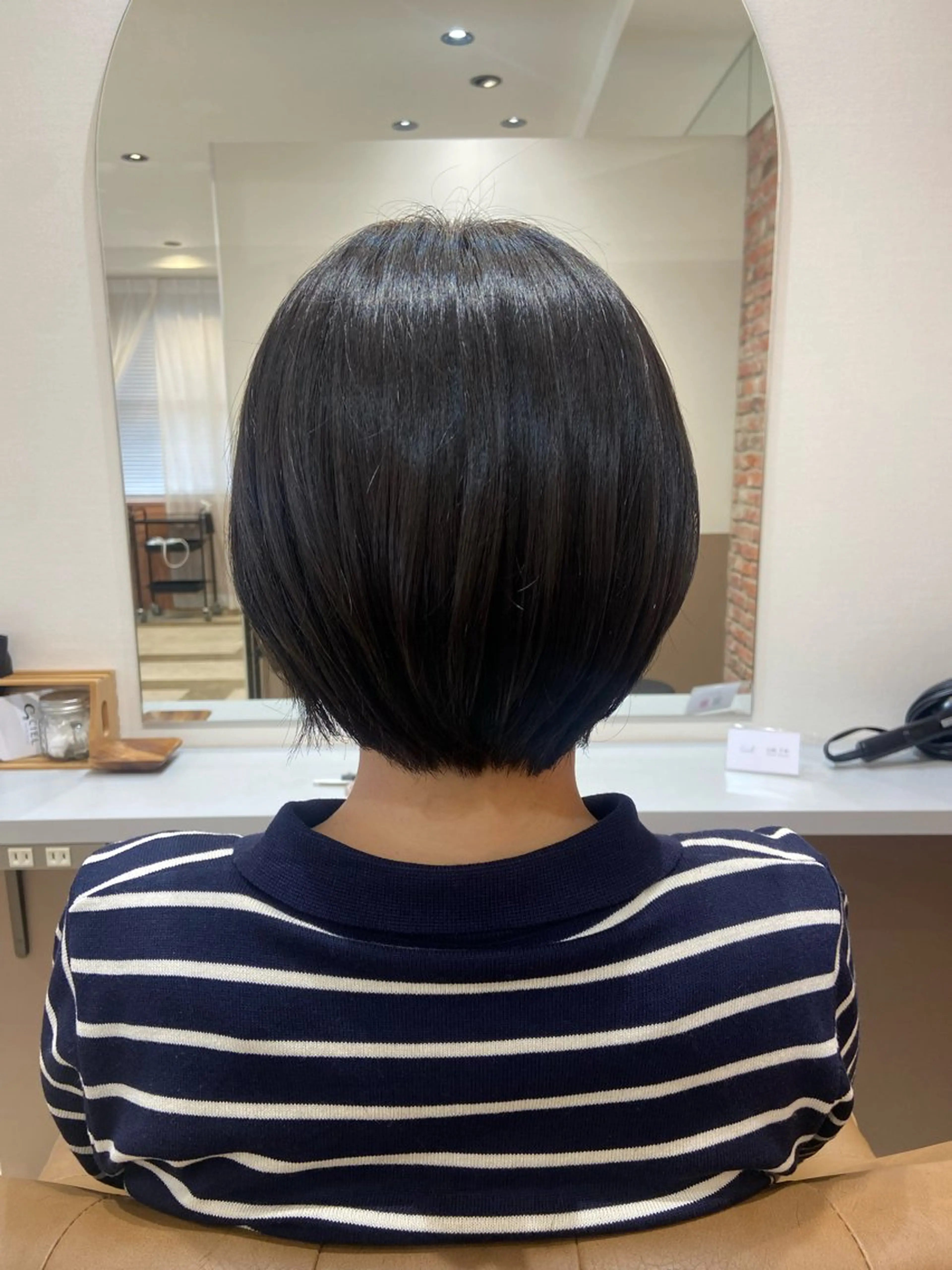 ショート 山﨑 千尋のヘアスタイル