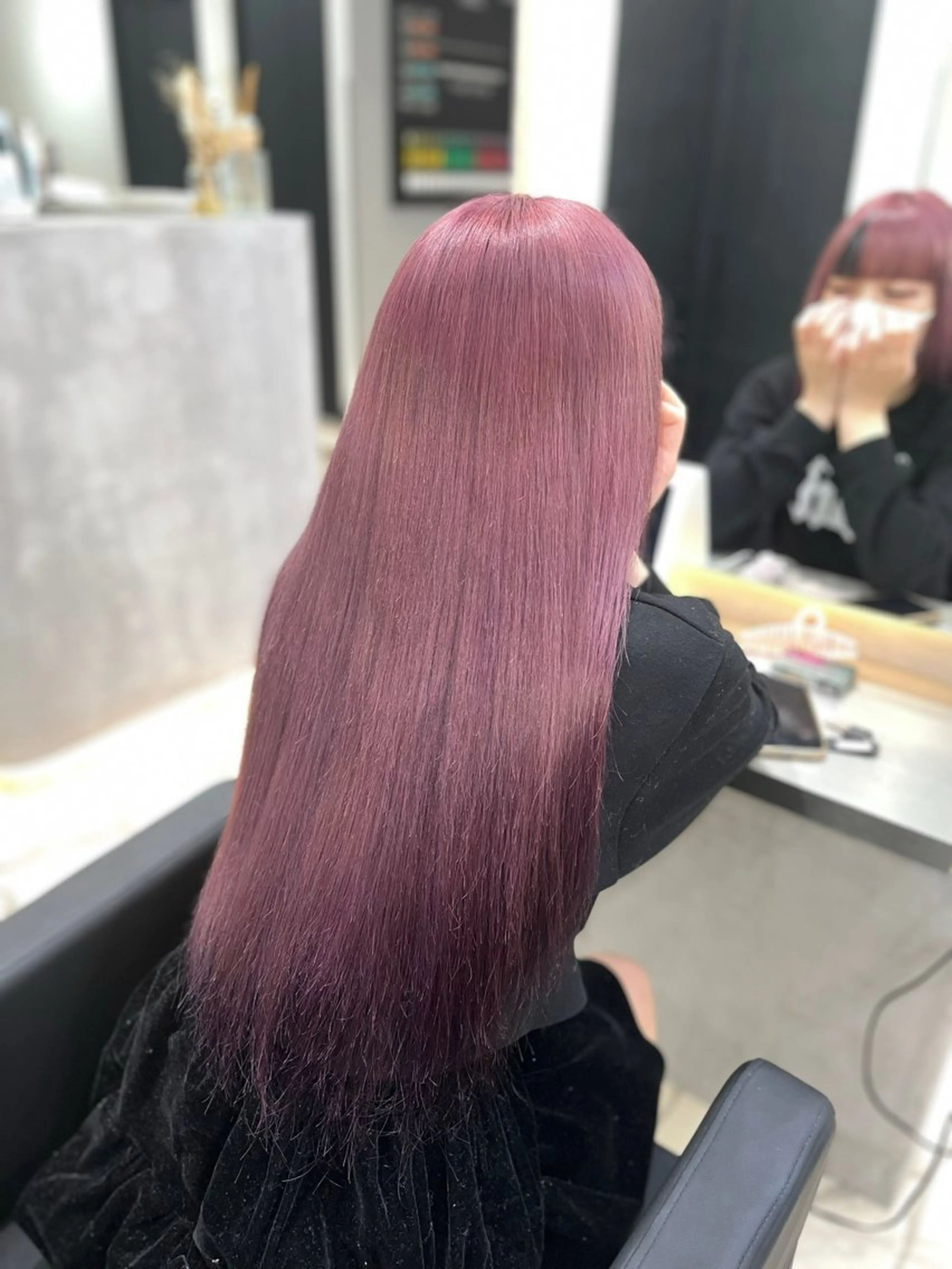 カラー ☠️地雷ギャル職人⚡ りんのヘアスタイル