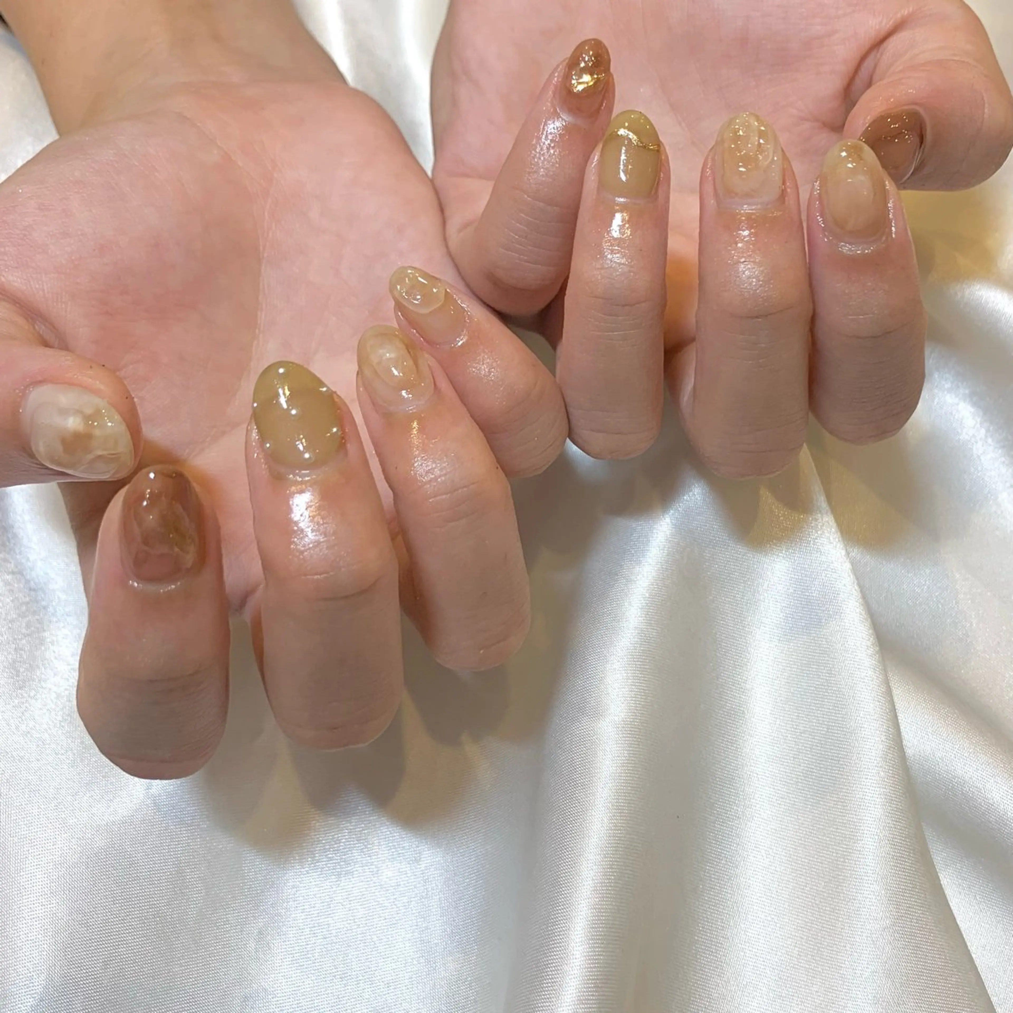 ネイル ニュアンスネイル ハンドネイル ui nailのネイルデザイン