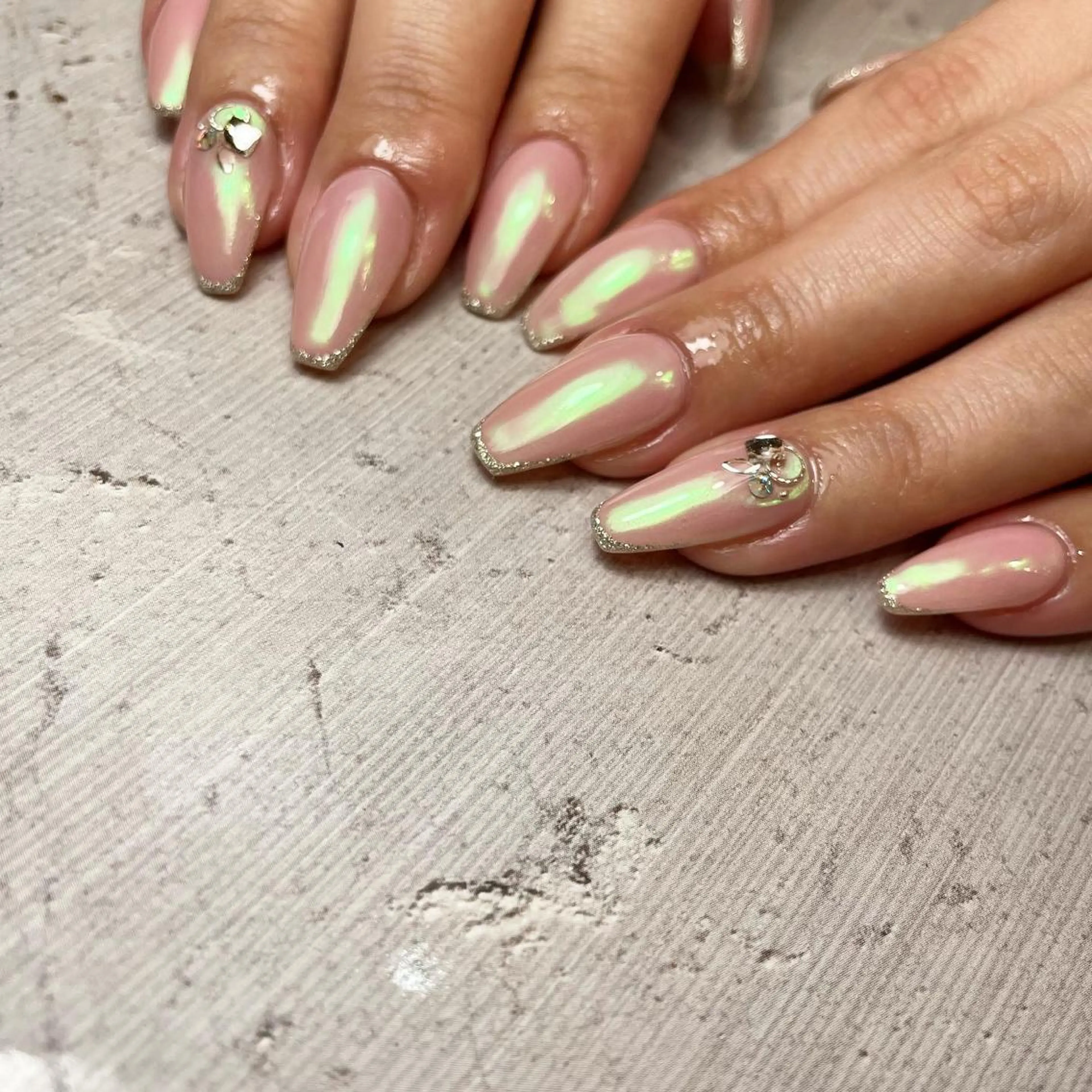 ロング nail&eyelash mate所属・京都/東向日/桂 ayumiのネイルデザイン