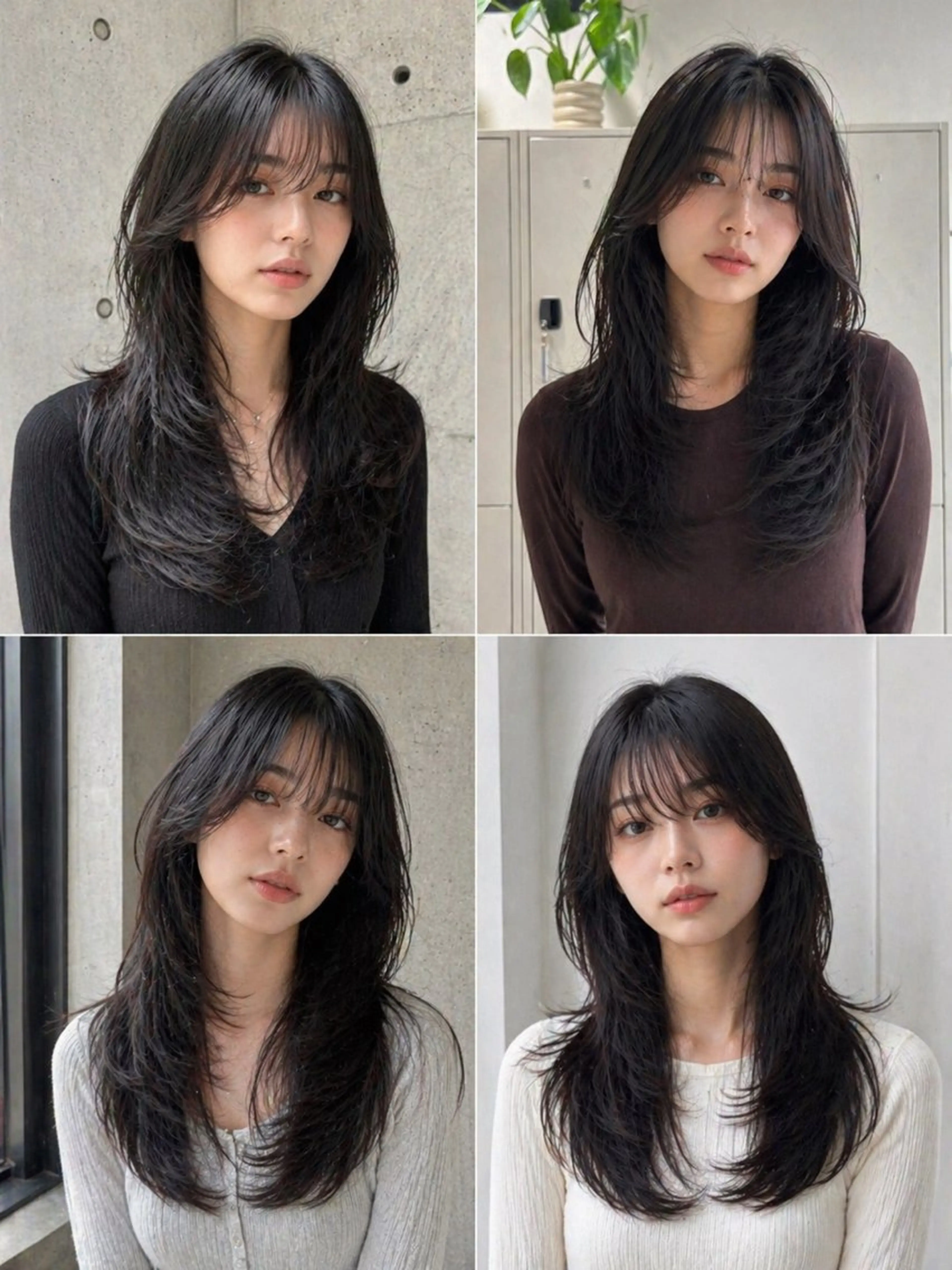 似合わせレイヤーカット🎀＋選べるaujuaシャンプー🧴　　　　　　　　　　　　　　　　　（韓国風も海外風も🆗）の写真