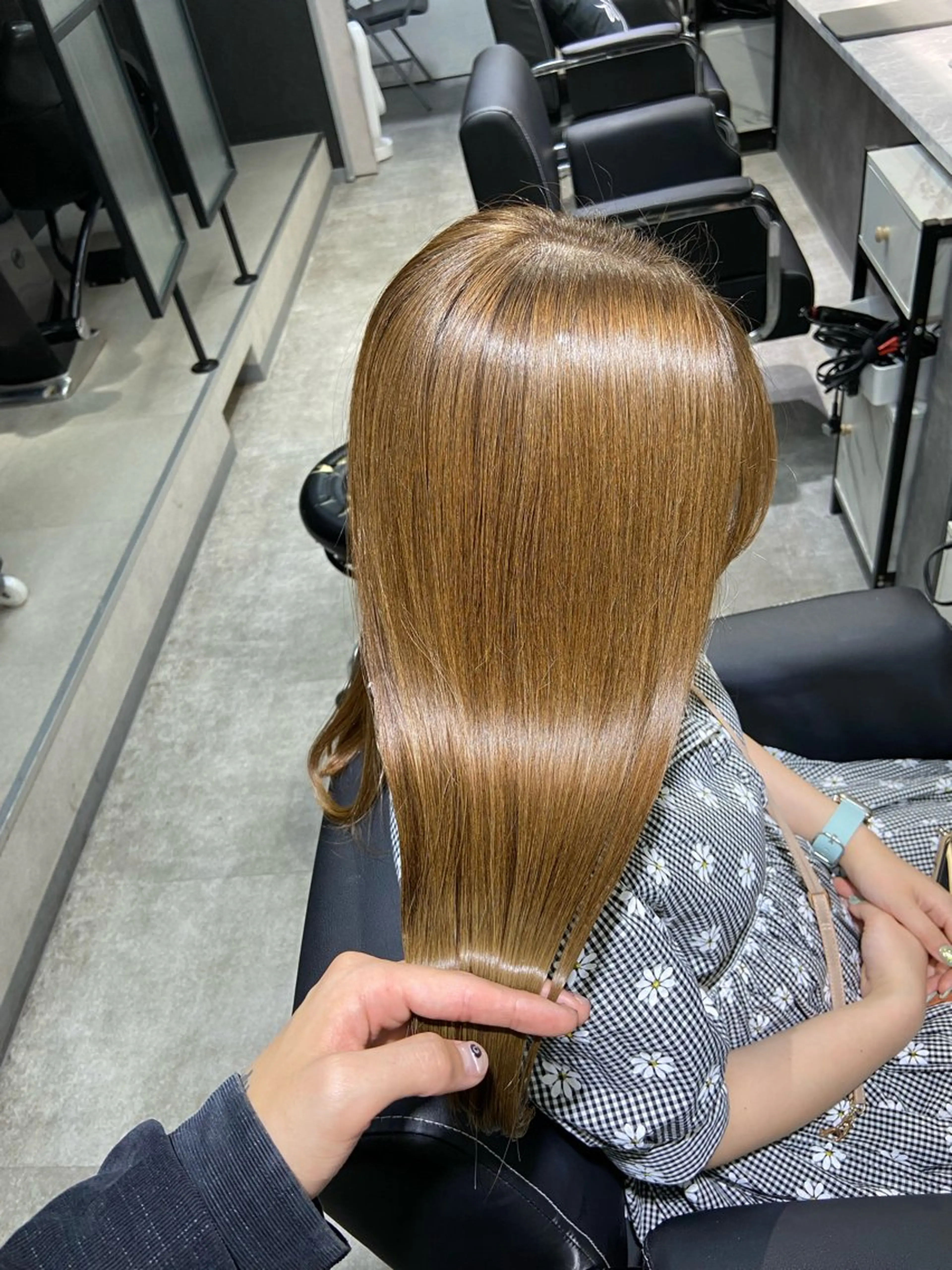 セミロング 髪質改善 トリートメント 🦉静かに過ごしたい 方、個室席🦉タナカのヘアスタイル