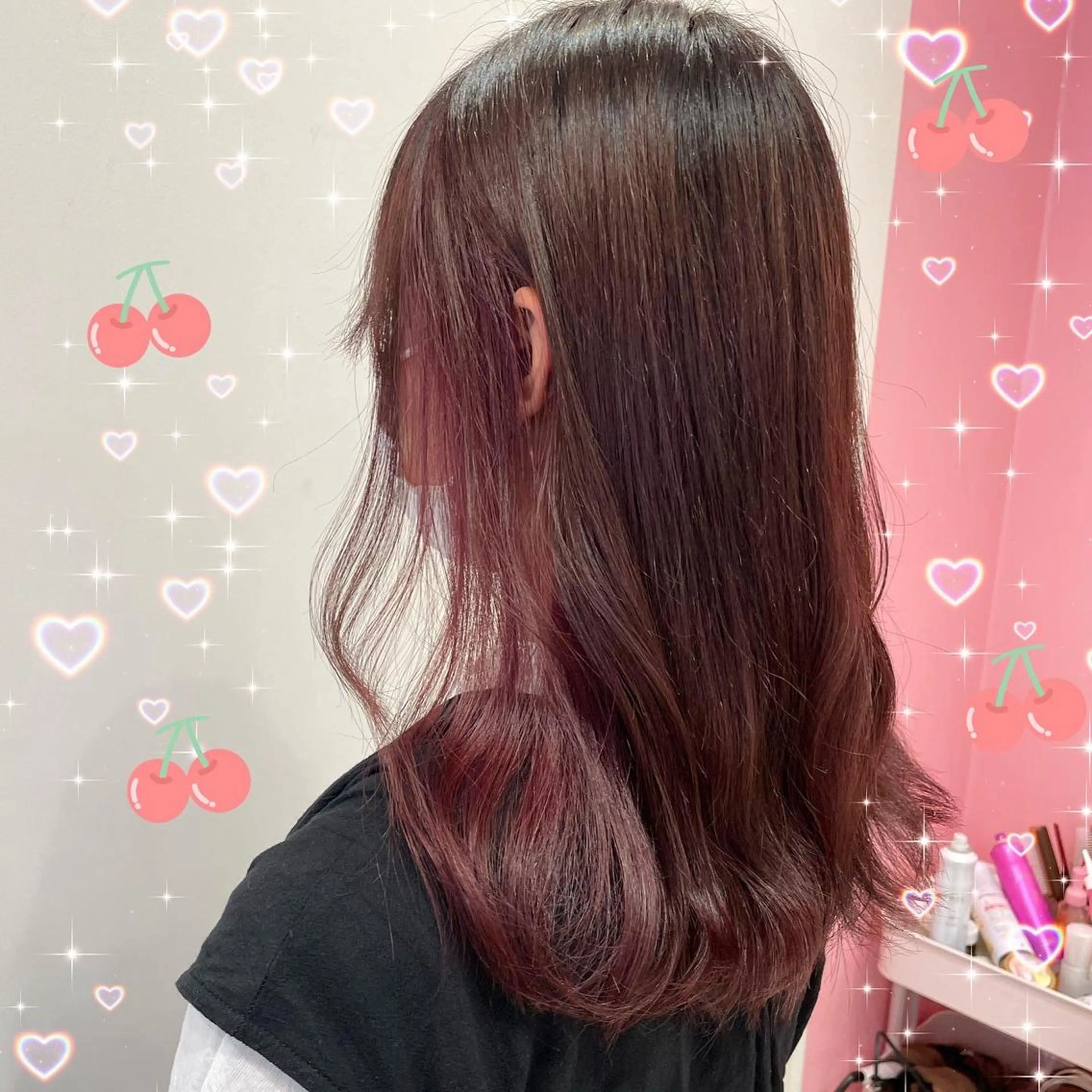 セミロング カラー ヘアカラー トリートメント 新宿駅近♡個室 ♡関口三都季🌜のヘアスタイル