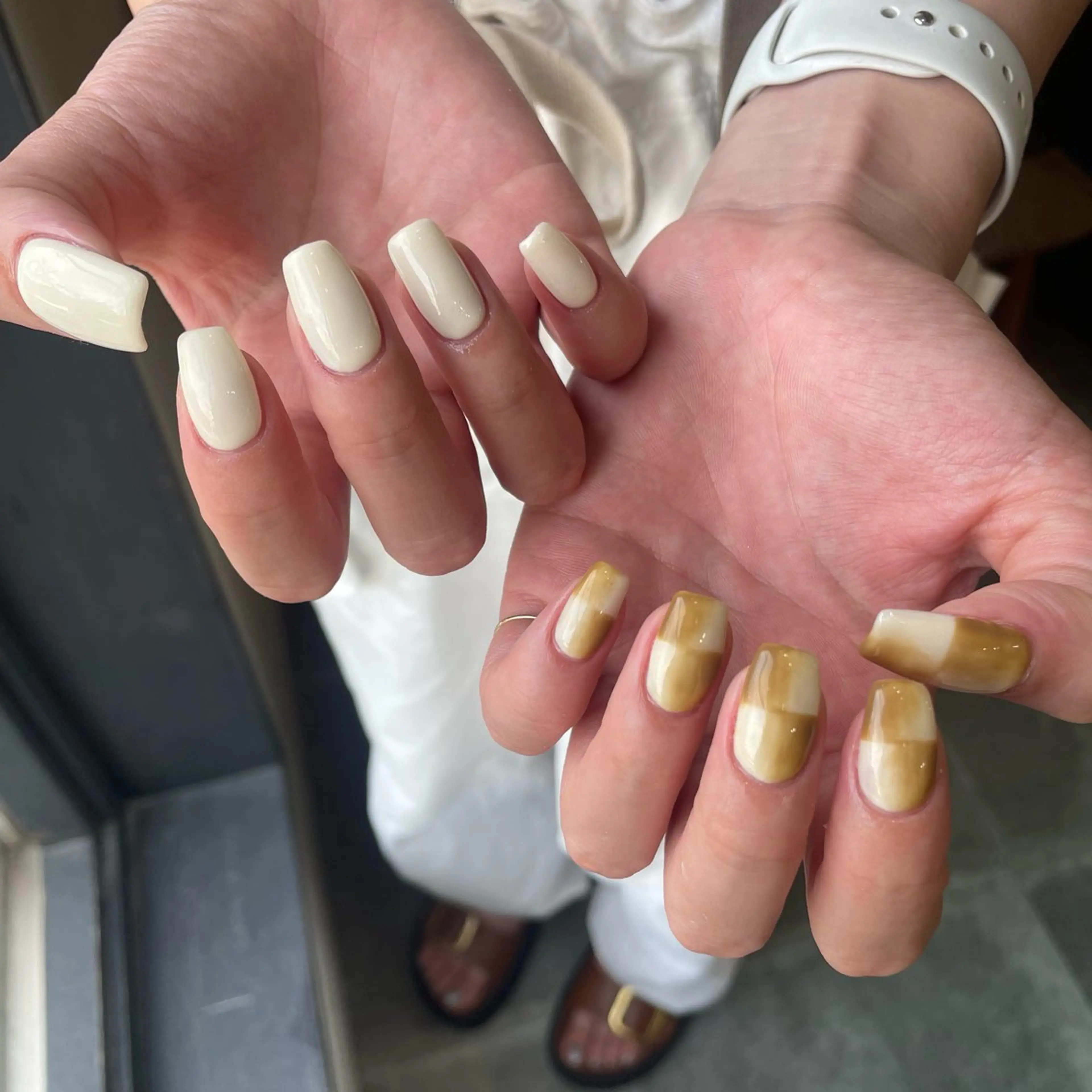 ネイル シンプルネイル SOL　nail イマナカのネイルデザイン