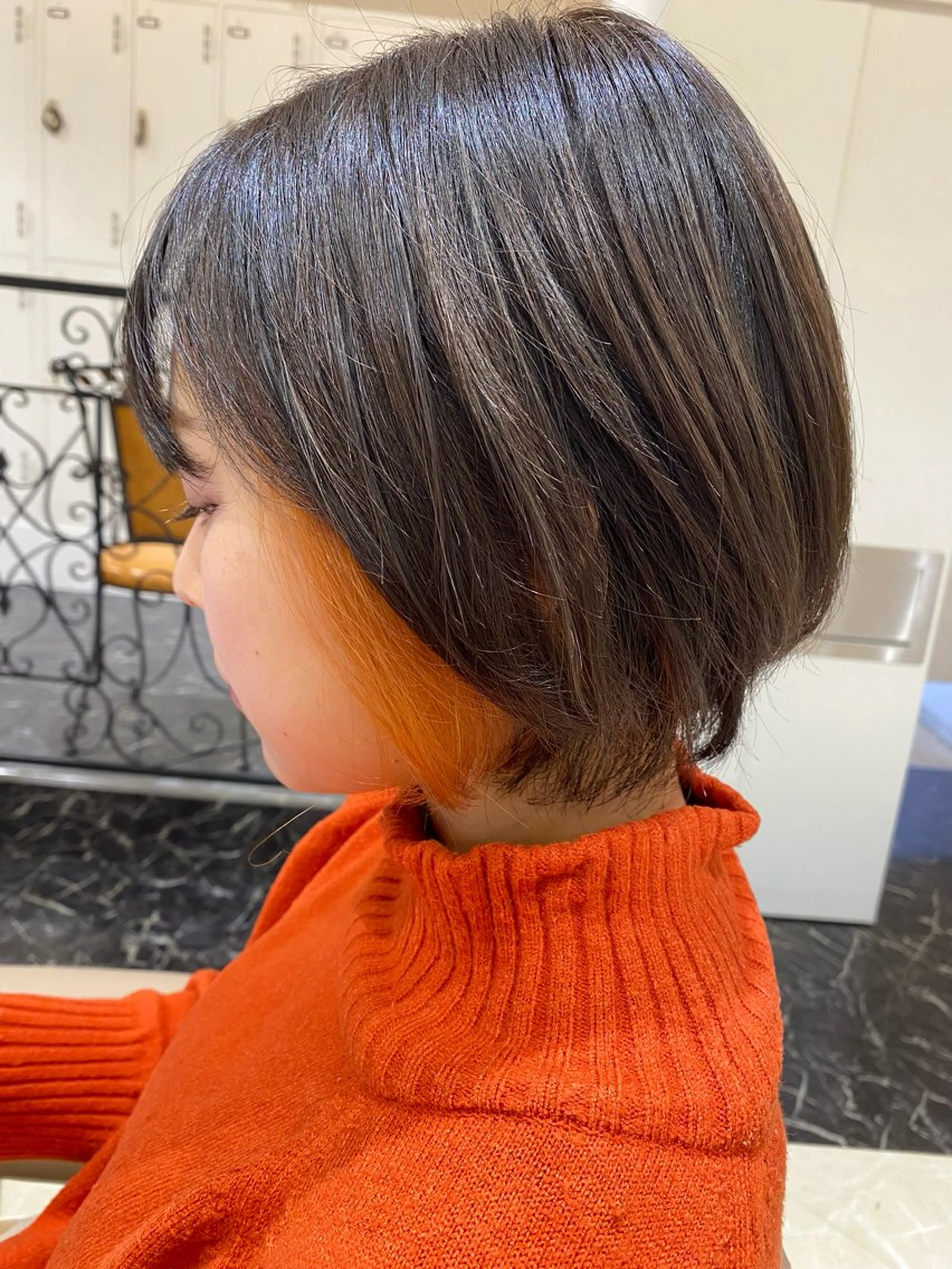 ショート カラー カット ヘアカラー 髪質改善特化 赤塚雄輝のヘアスタイル