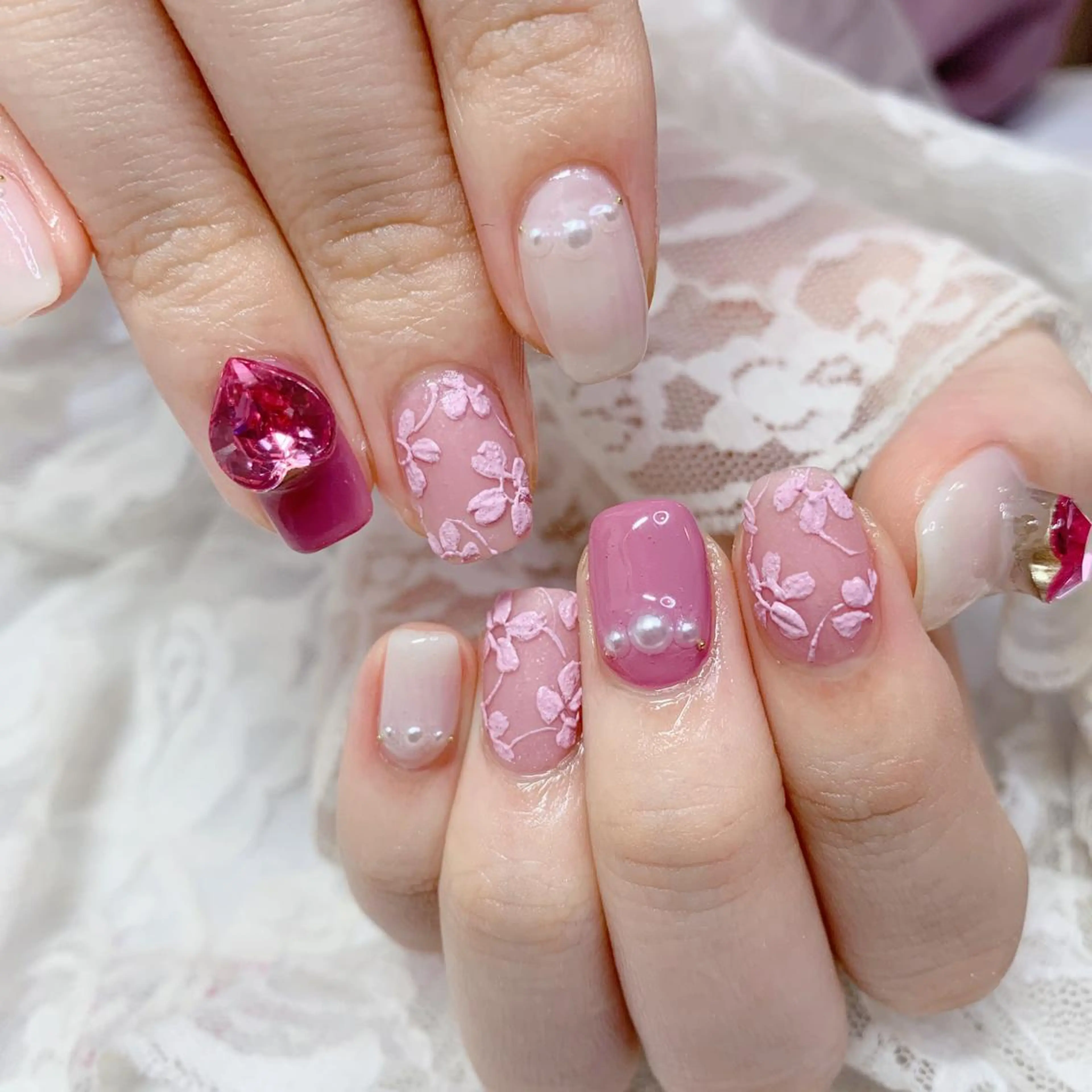 ネイル ハンドネイル La neige* yuki 🐩🌙のネイルデザイン