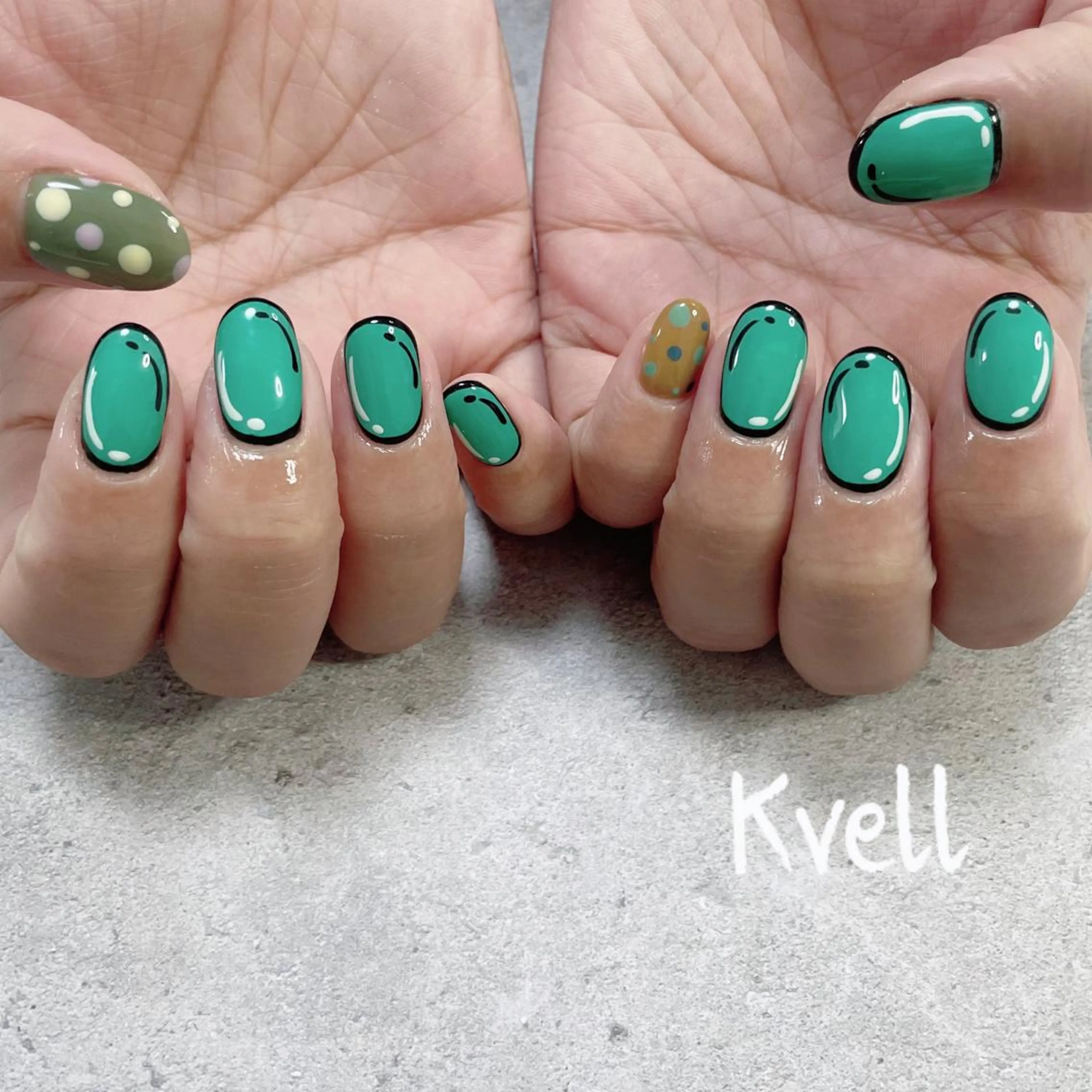 ネイル ハンドネイル nail salon  Kvell所属・nailsalon Kvellのネイルデザイン