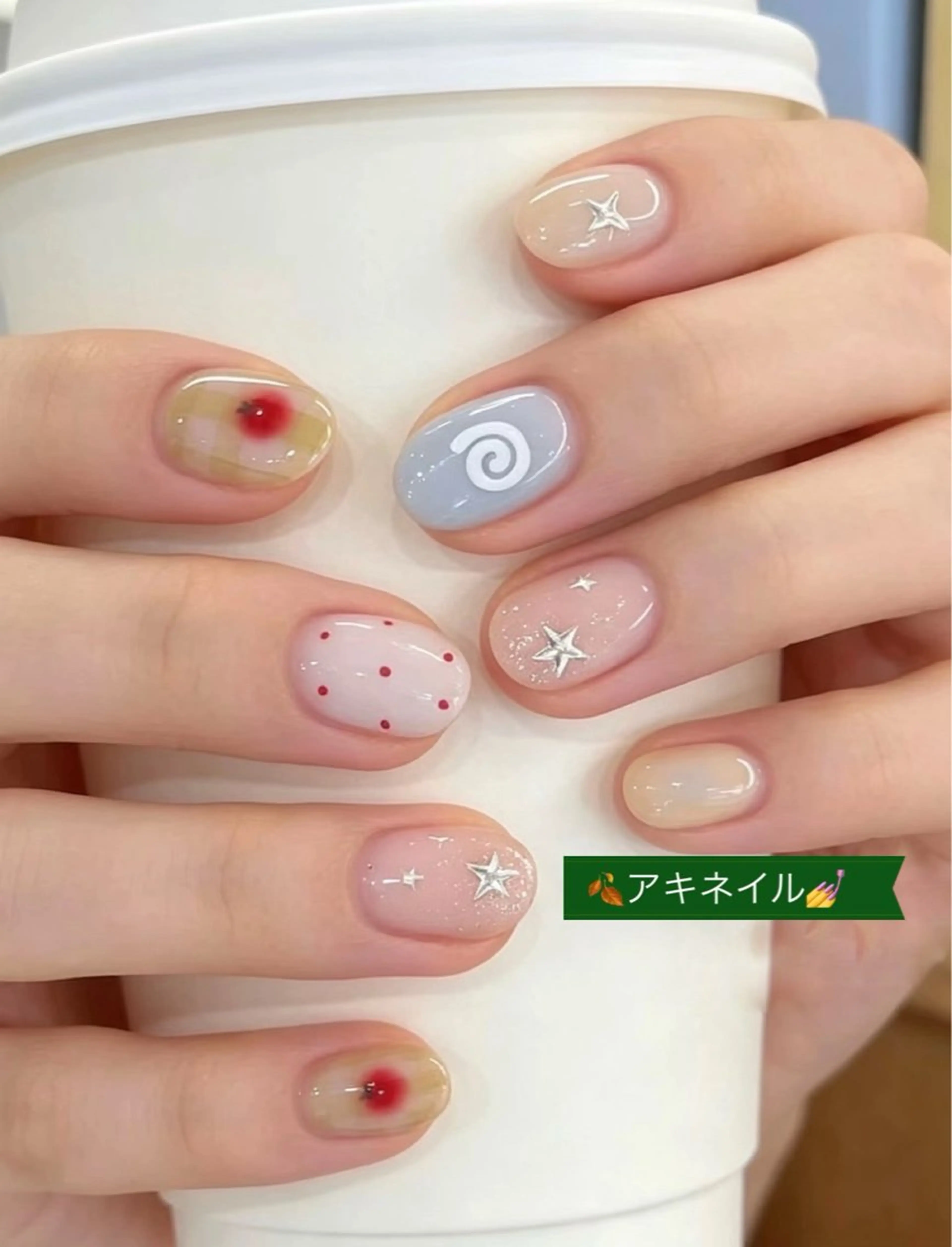 ネイル 秋 Nailsのネイルデザイン