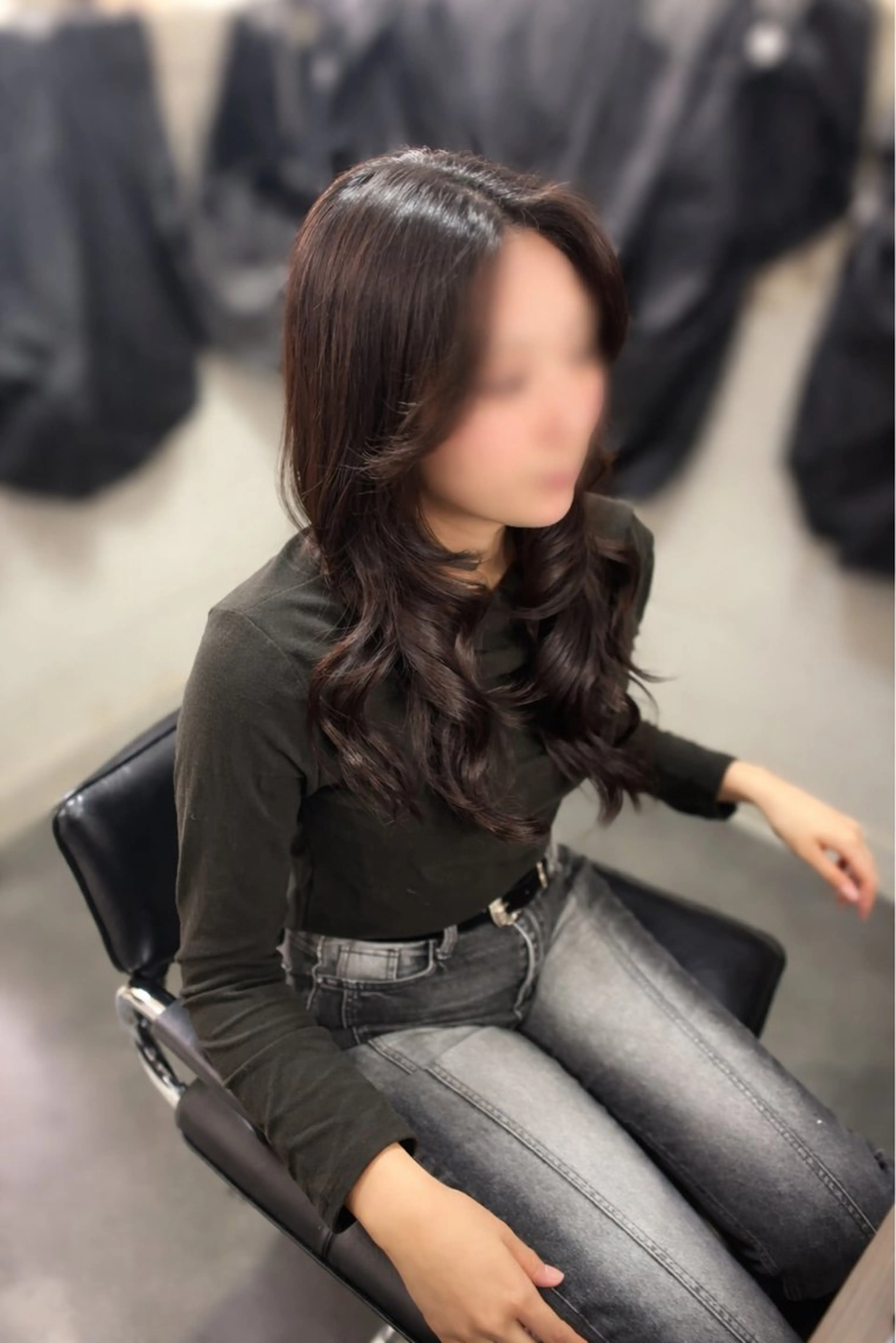 ロング 瀬田/透明感カラー/ トレンドヘア/林遼河のヘアスタイル