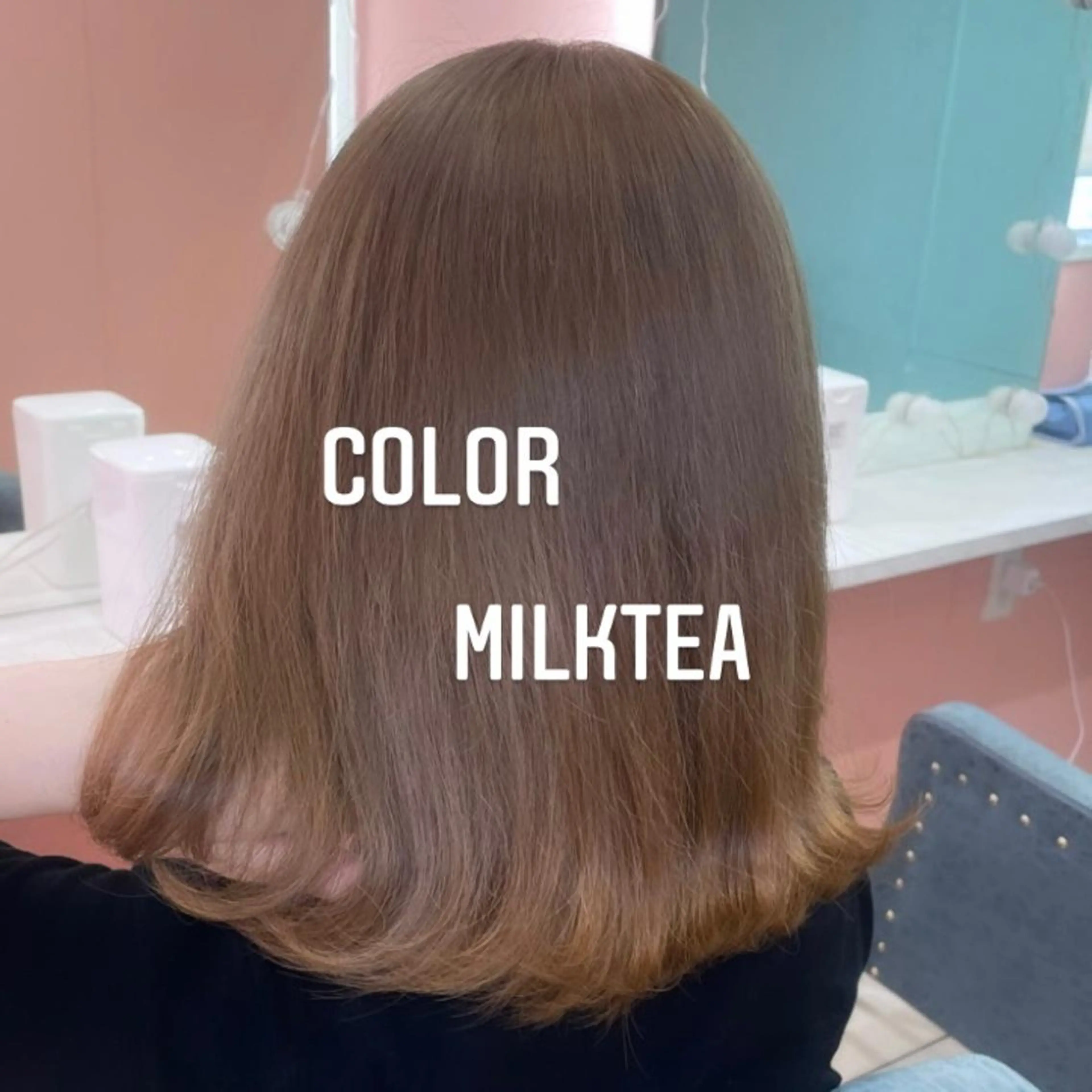 ショート カラー ヘアカラー トリートメント エクステ🩵ブリーチ 韓国ヘア🩵KAEのヘアスタイル