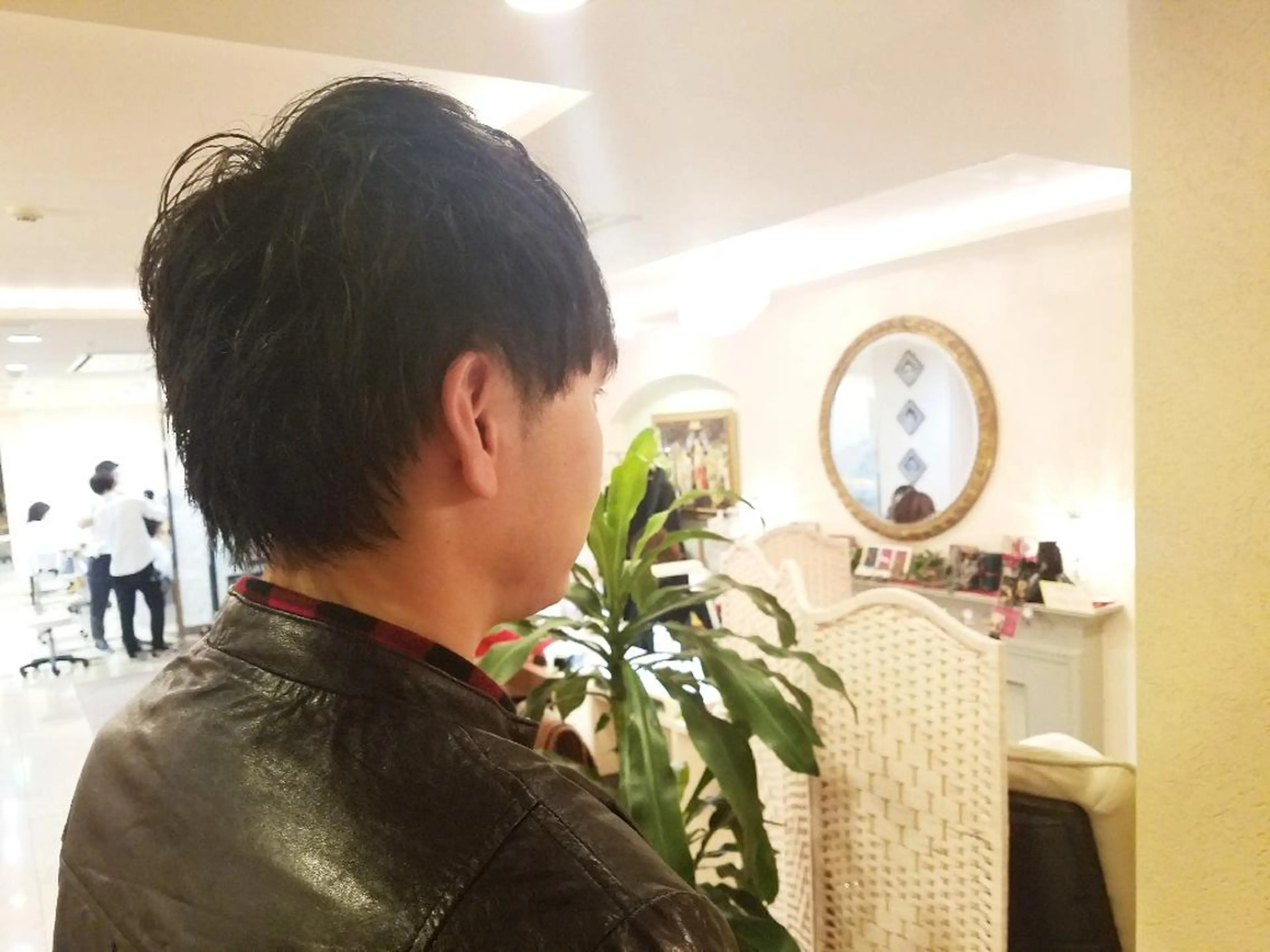 ショート メンズ 美谷添（ミヤゾエ） まどか大人ヘアサロンのヘアスタイル