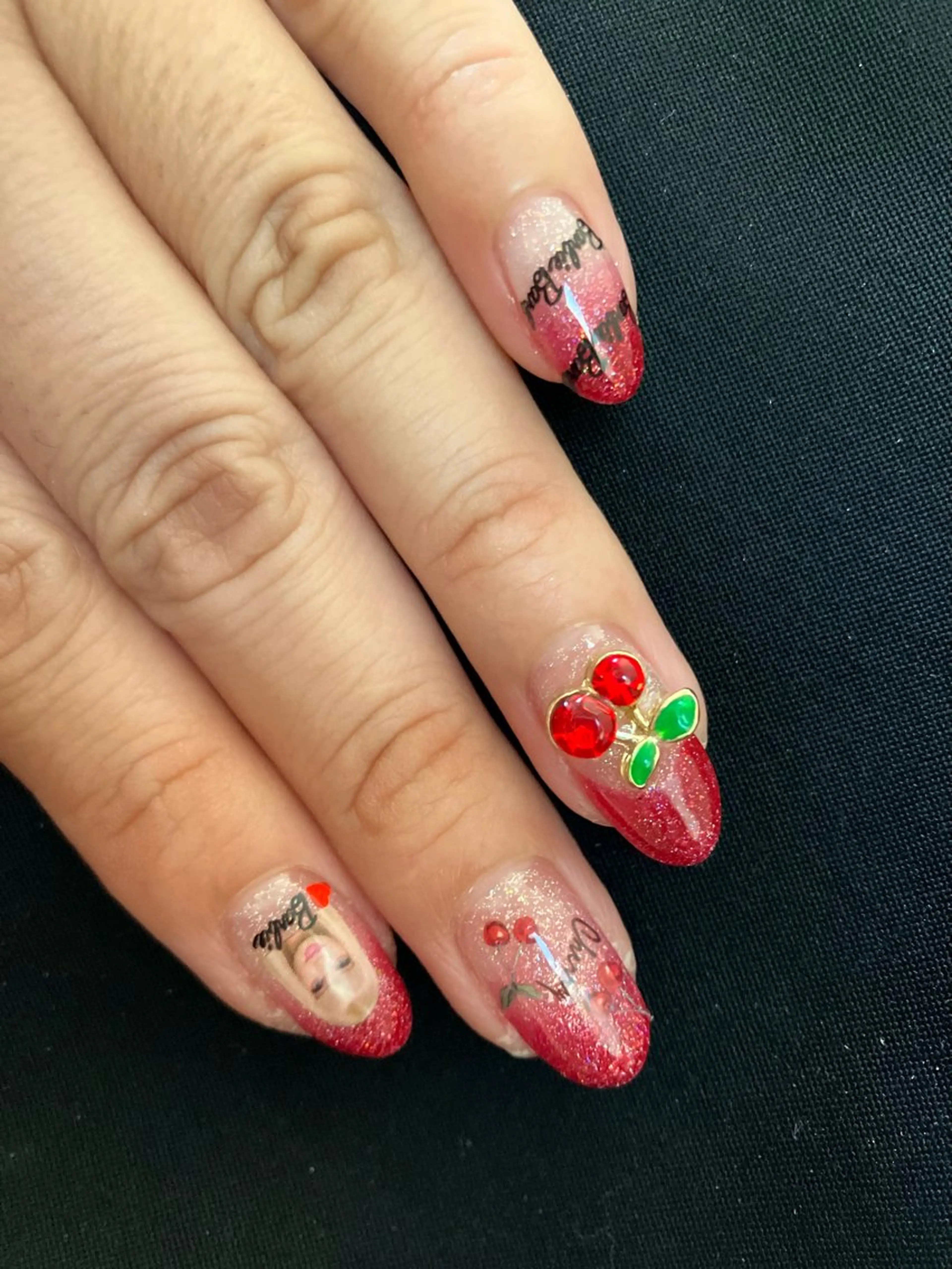 ネイル rukianail 新里のネイルデザイン