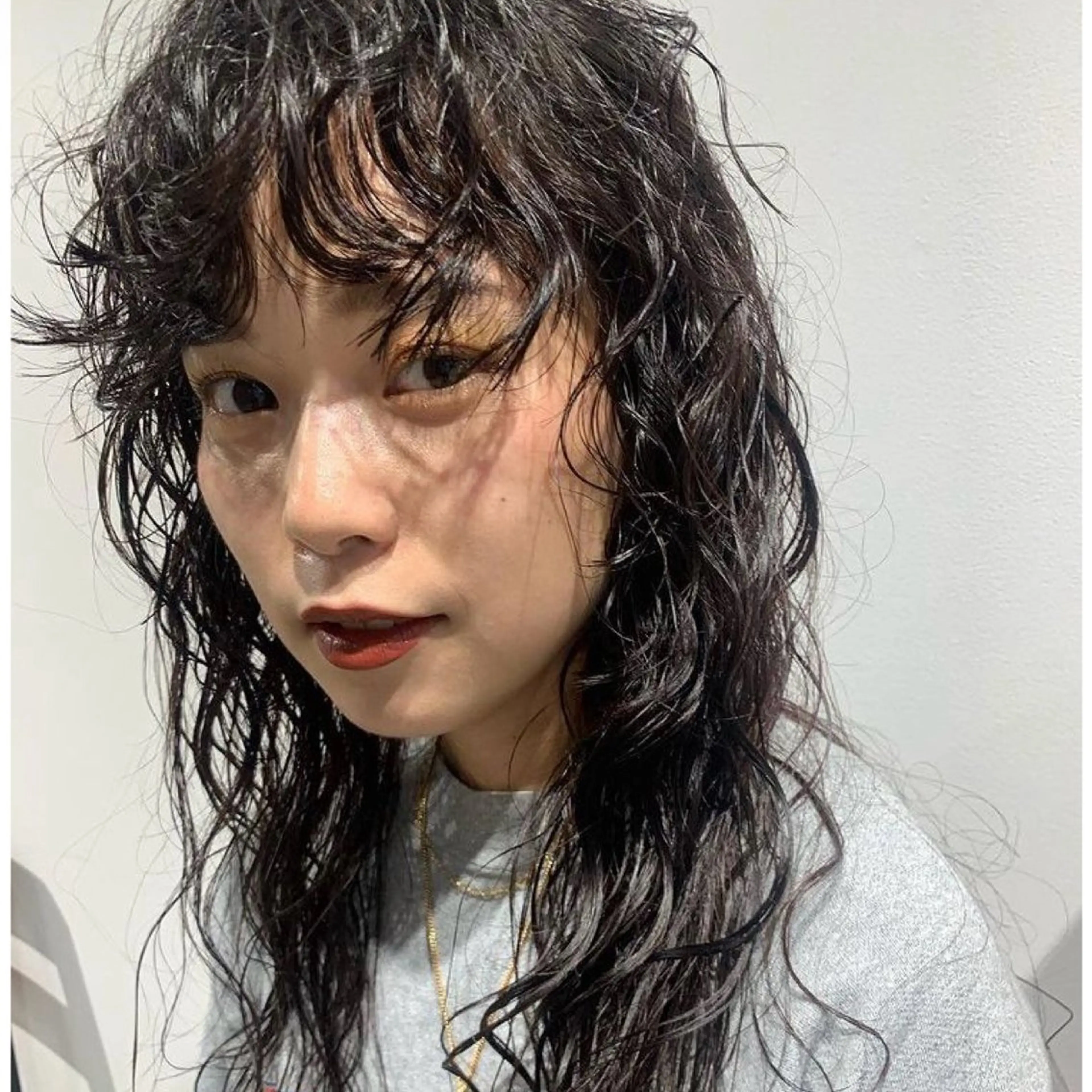 【minimo限定】🥨前髪楽したいでも可愛くしたい人必見🥨顔周りも一緒にパーマもプラス前髪カットの写真