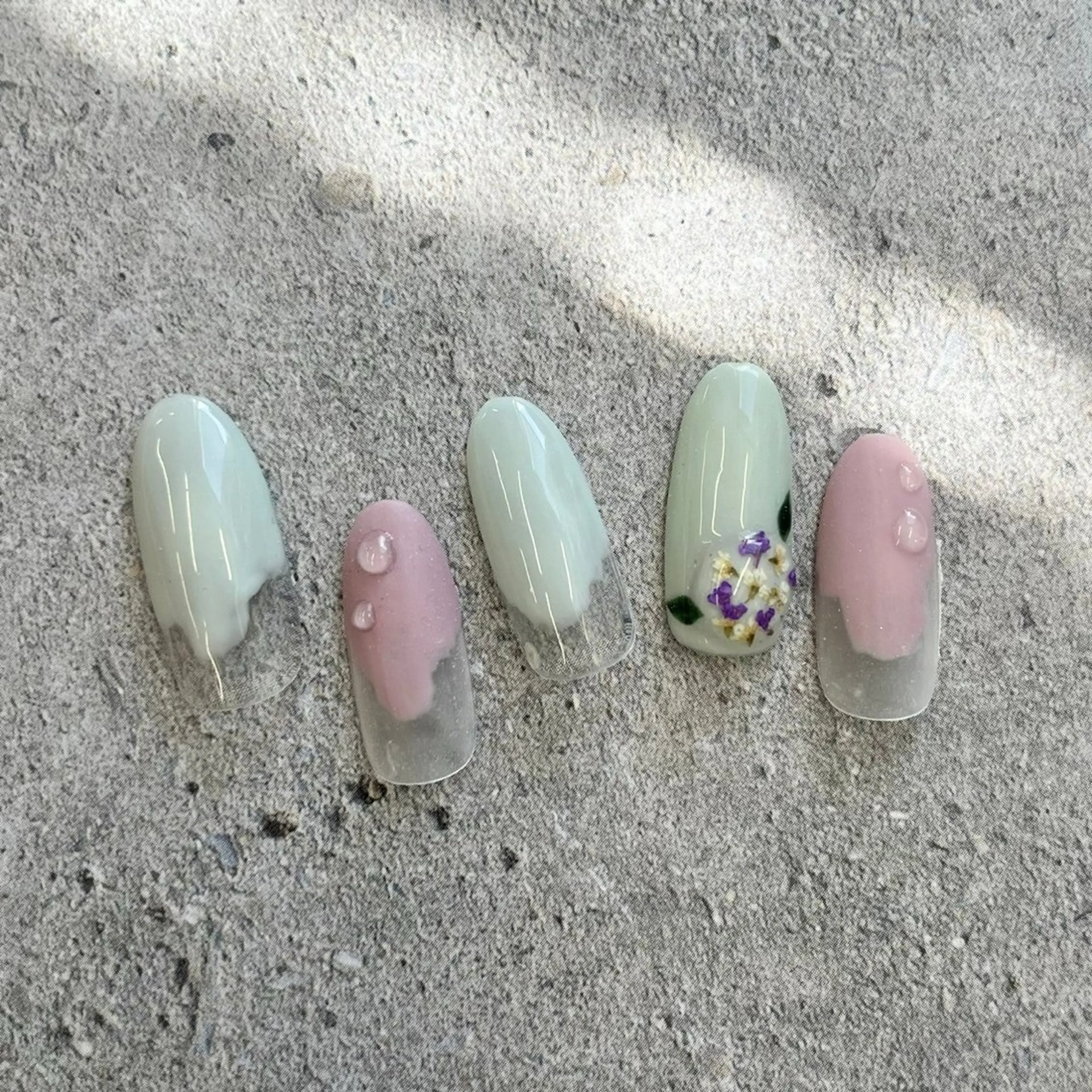 ネイル ⭐︎休業中の練習⭐︎ JNA認定講師髙橋のネイルデザイン