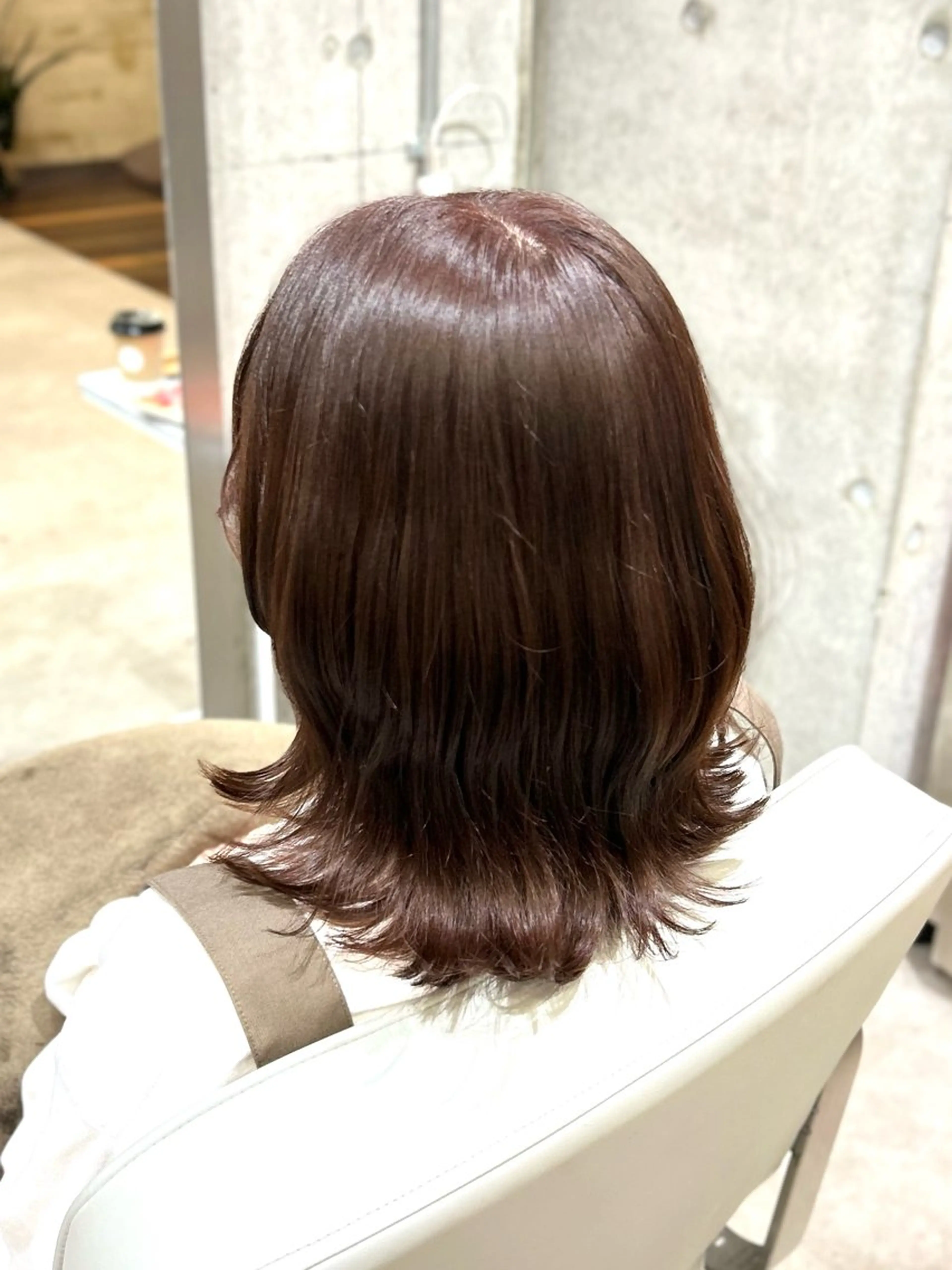 セミロング カラー SAKURA🍒 天神/大名/透明感のヘアスタイル