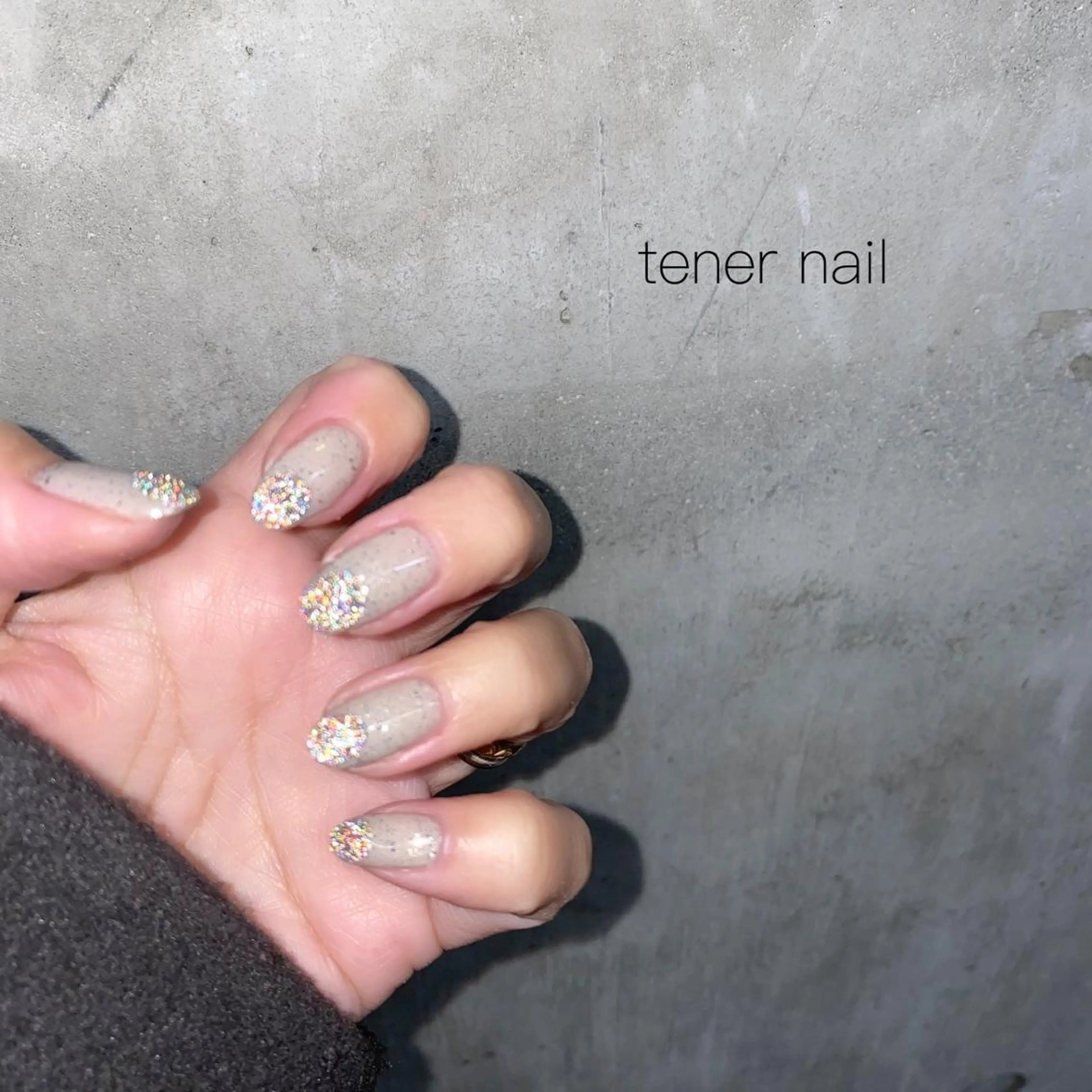 ネイル フラッシュネイル フレンチネイル ぷっくりネイル テネルネイル tener nailのネイルデザイン