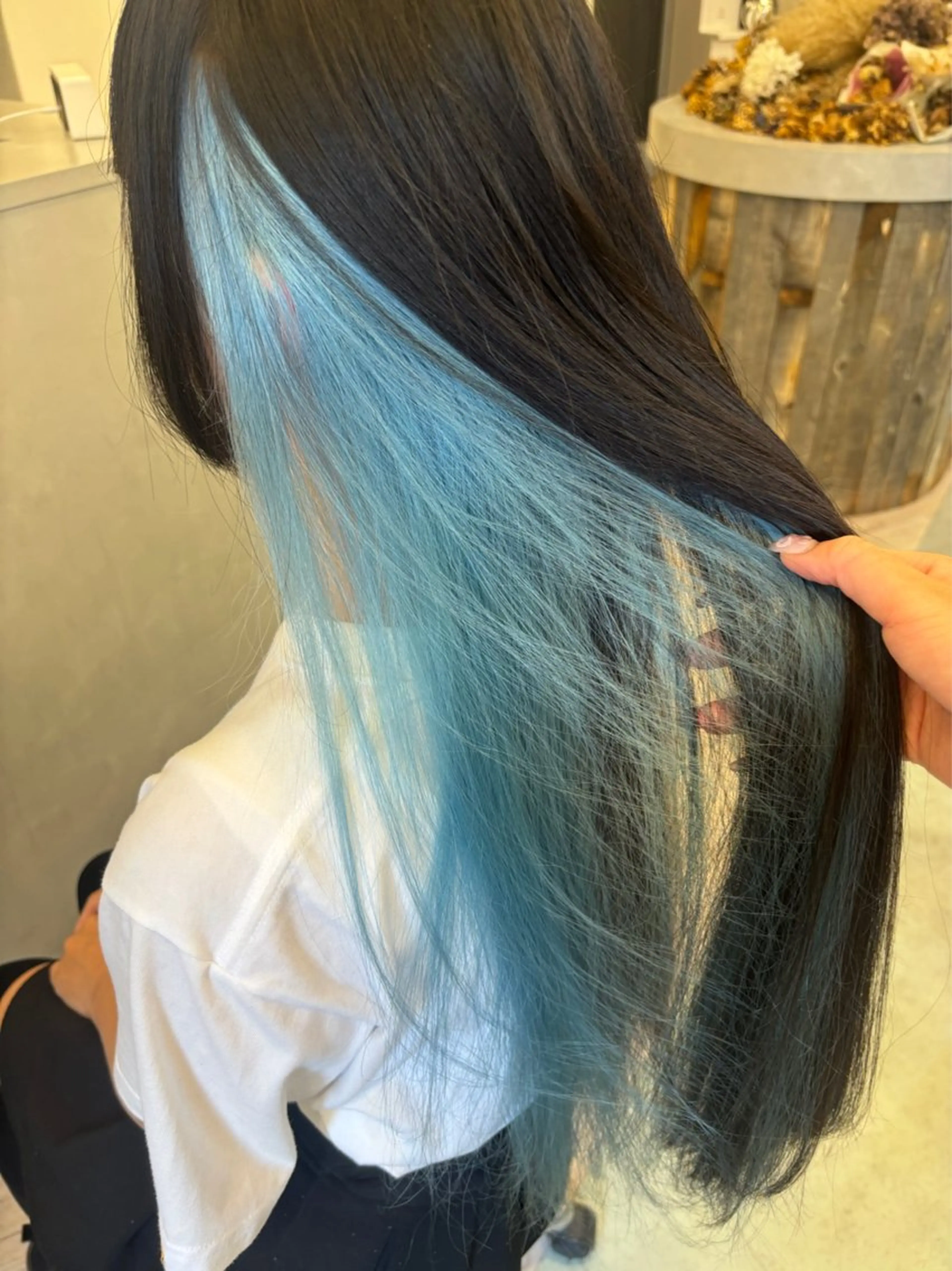 ロング ヘアカラー トリートメント ケアブリーチ🌟 ♢WATARU♢のヘアスタイル