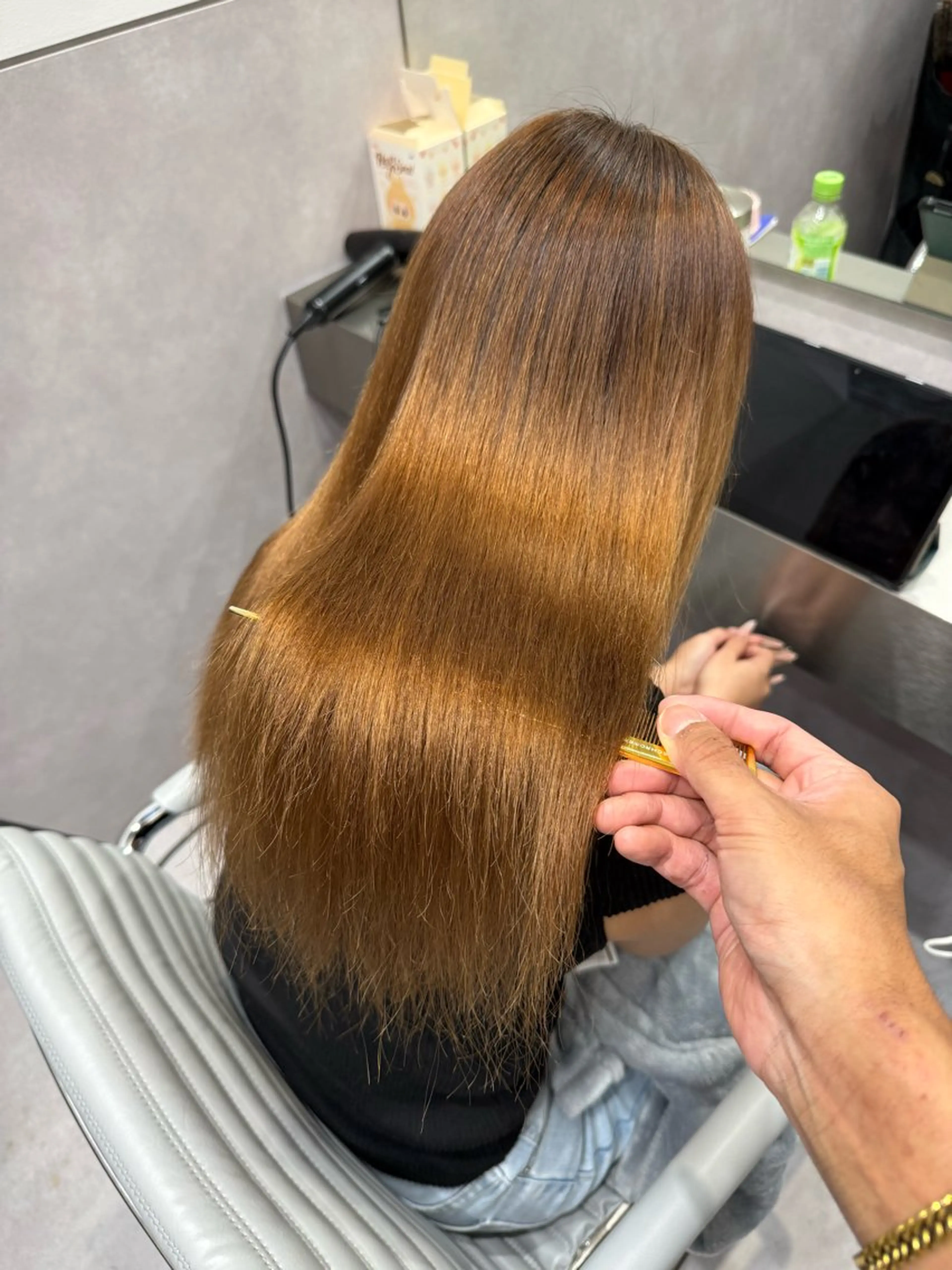 セミロング 【髪質改善の専門店】 🫧鷹司郎のヘアスタイル