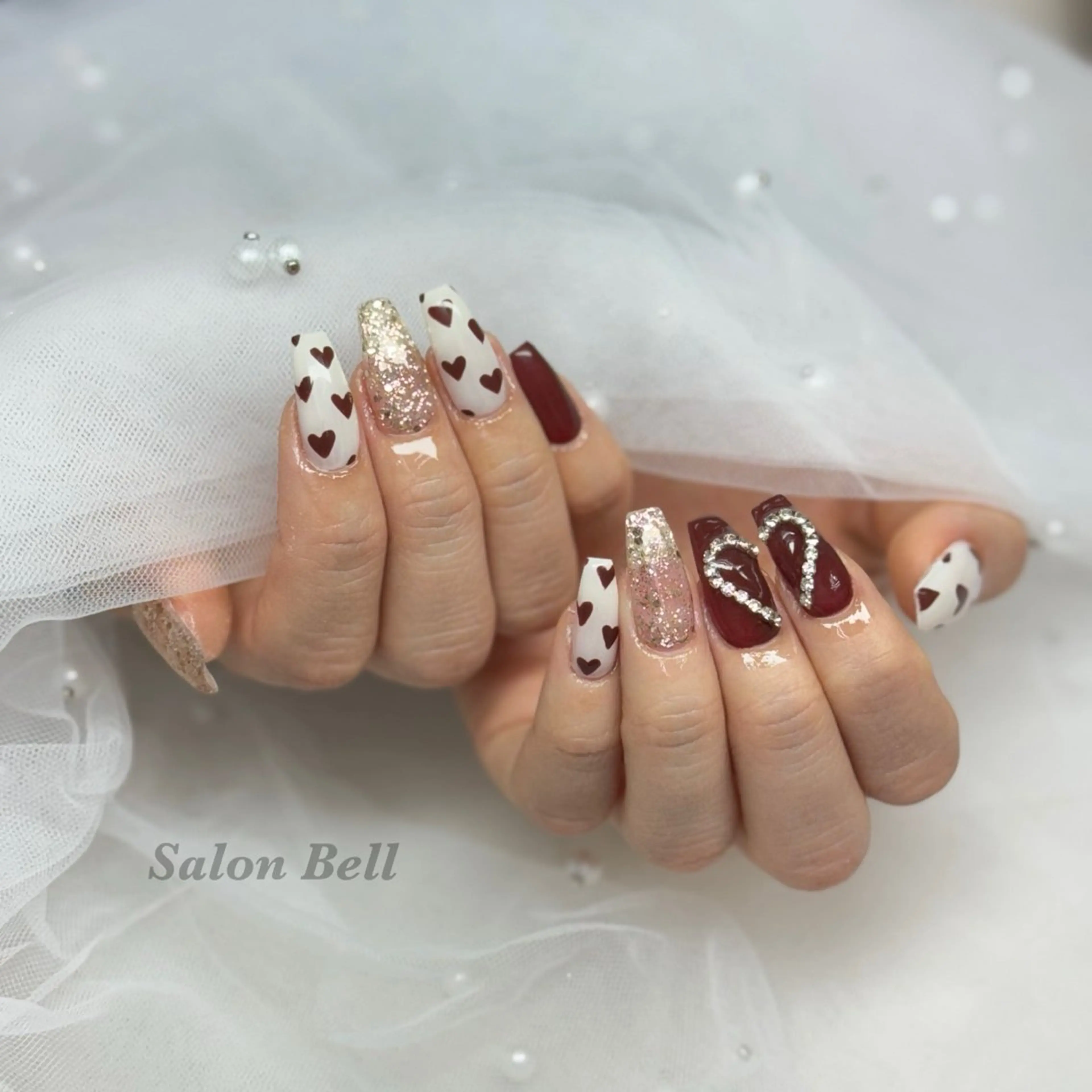 ネイル ハンドネイル Totalsalon Bell木村𝜗𝜚のネイルデザイン