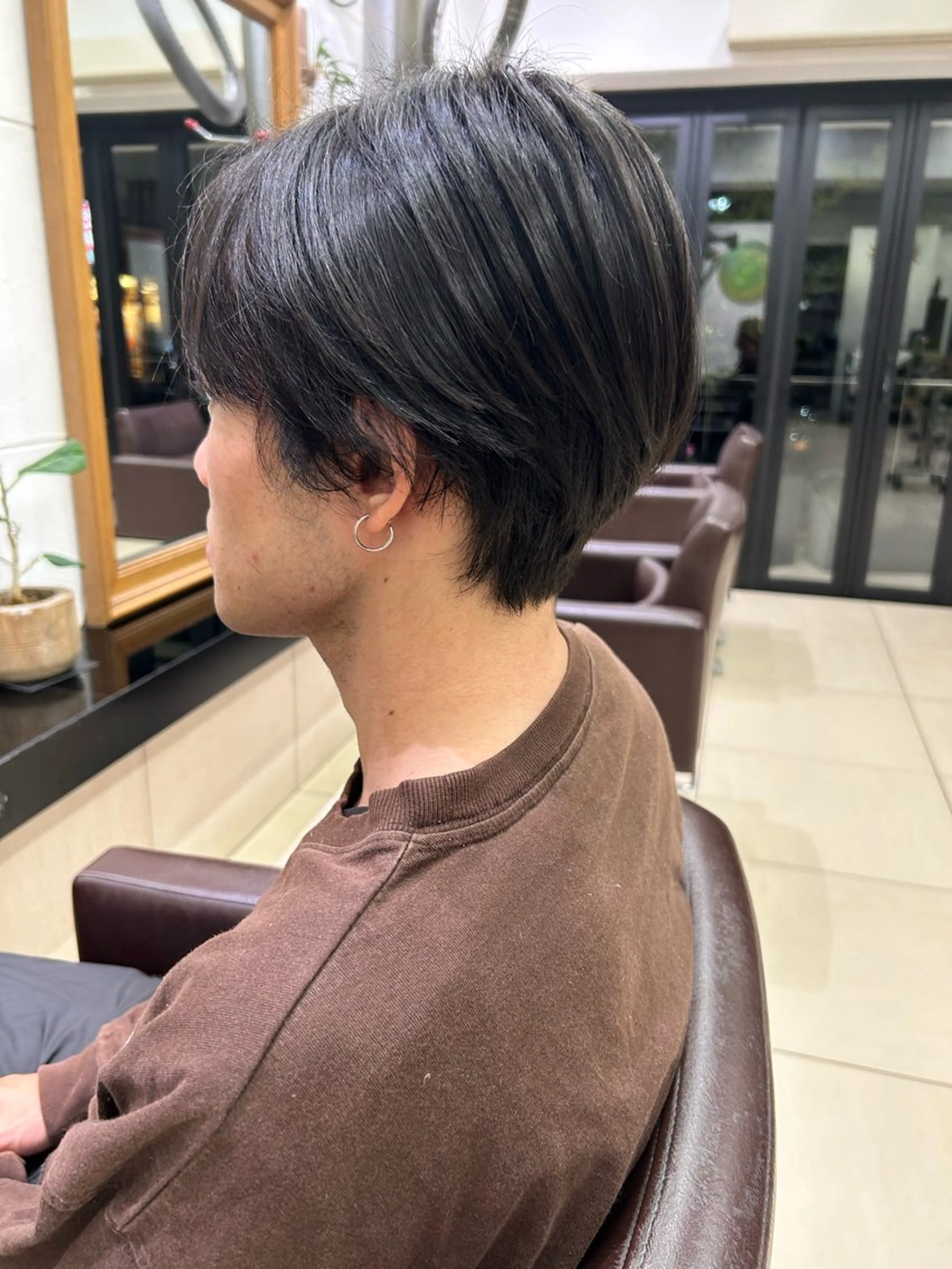 ショート メンズ 堀 瀬梨奈のヘアスタイル