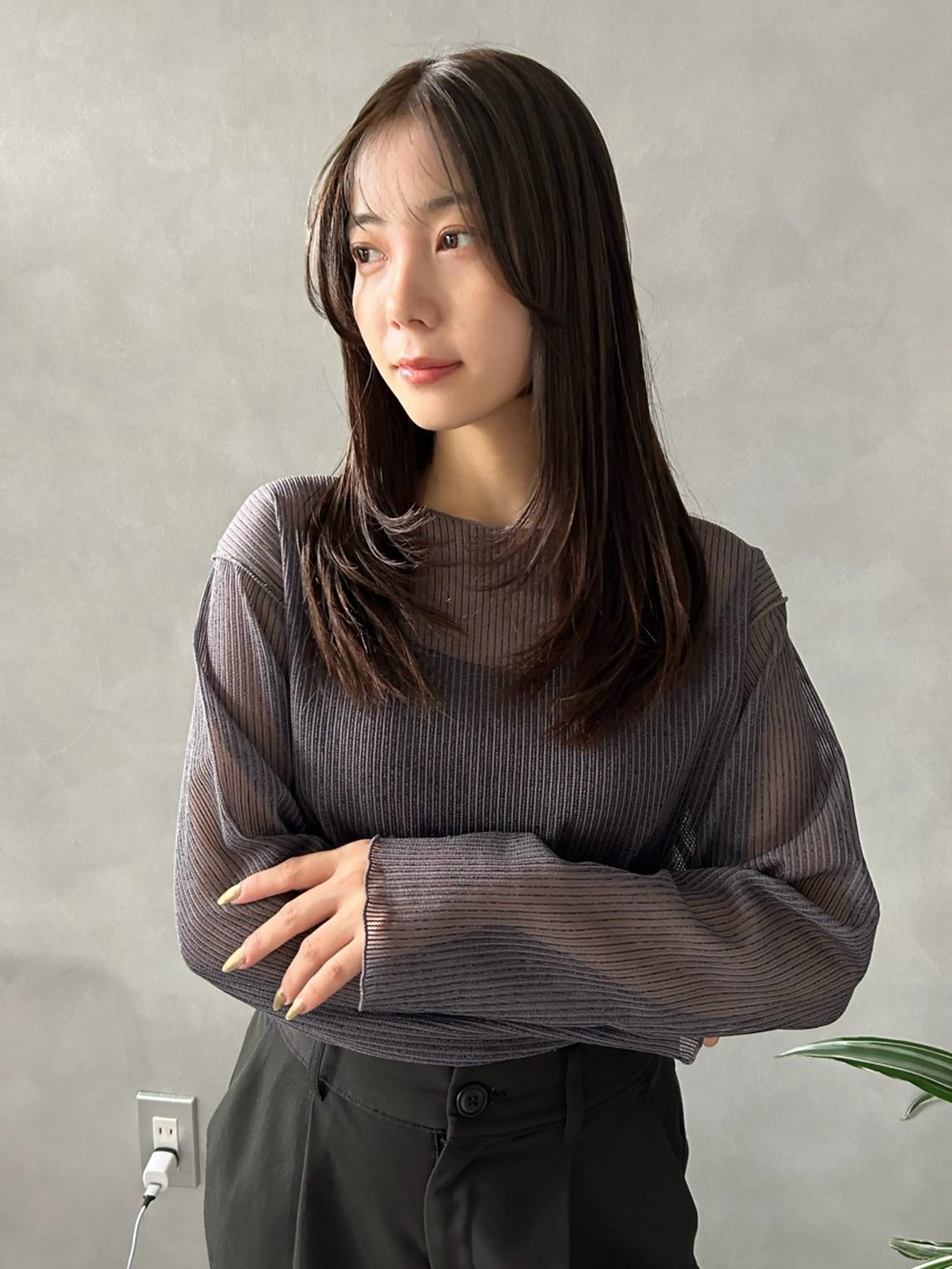 【艶感No.1】カット+カラー+2stepトリートメントの写真